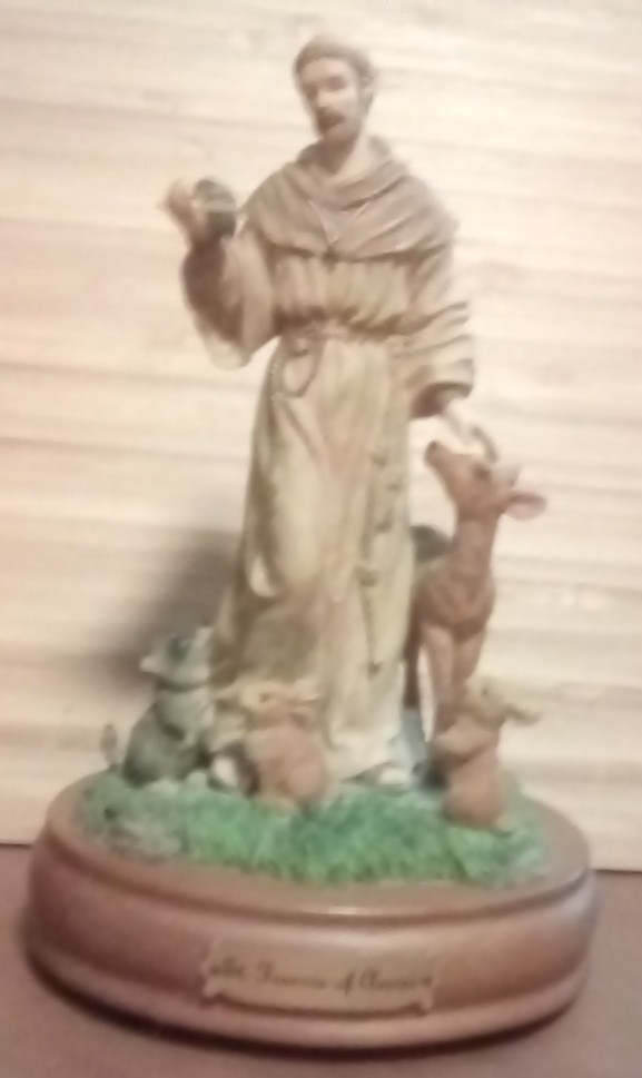 San Francisco Music Box Company ~ St. Francis of Assisi ~ Excellent Condition