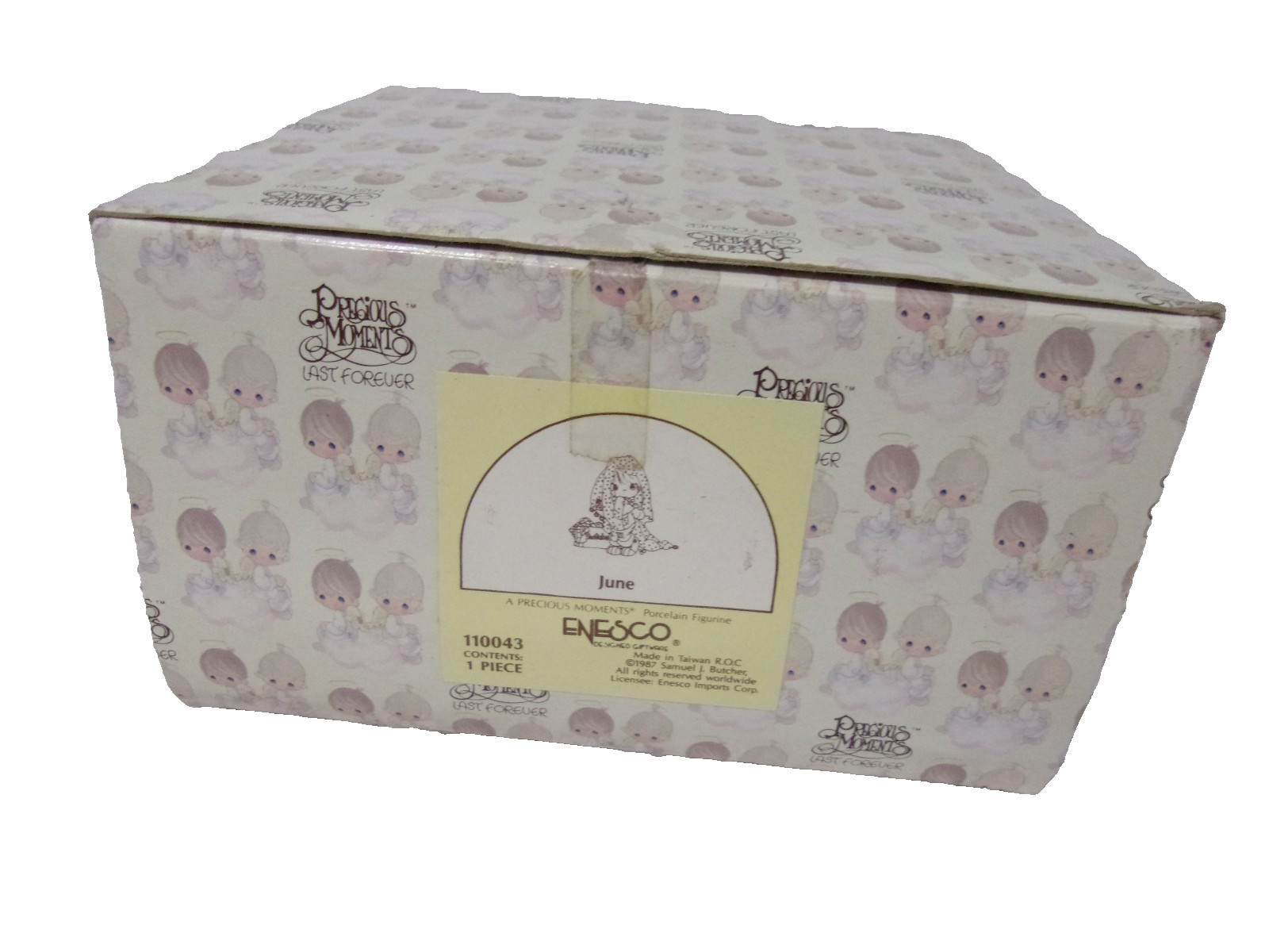 Enesco PRECIOUS MOMENTS Month Figurine JUNE w/Box