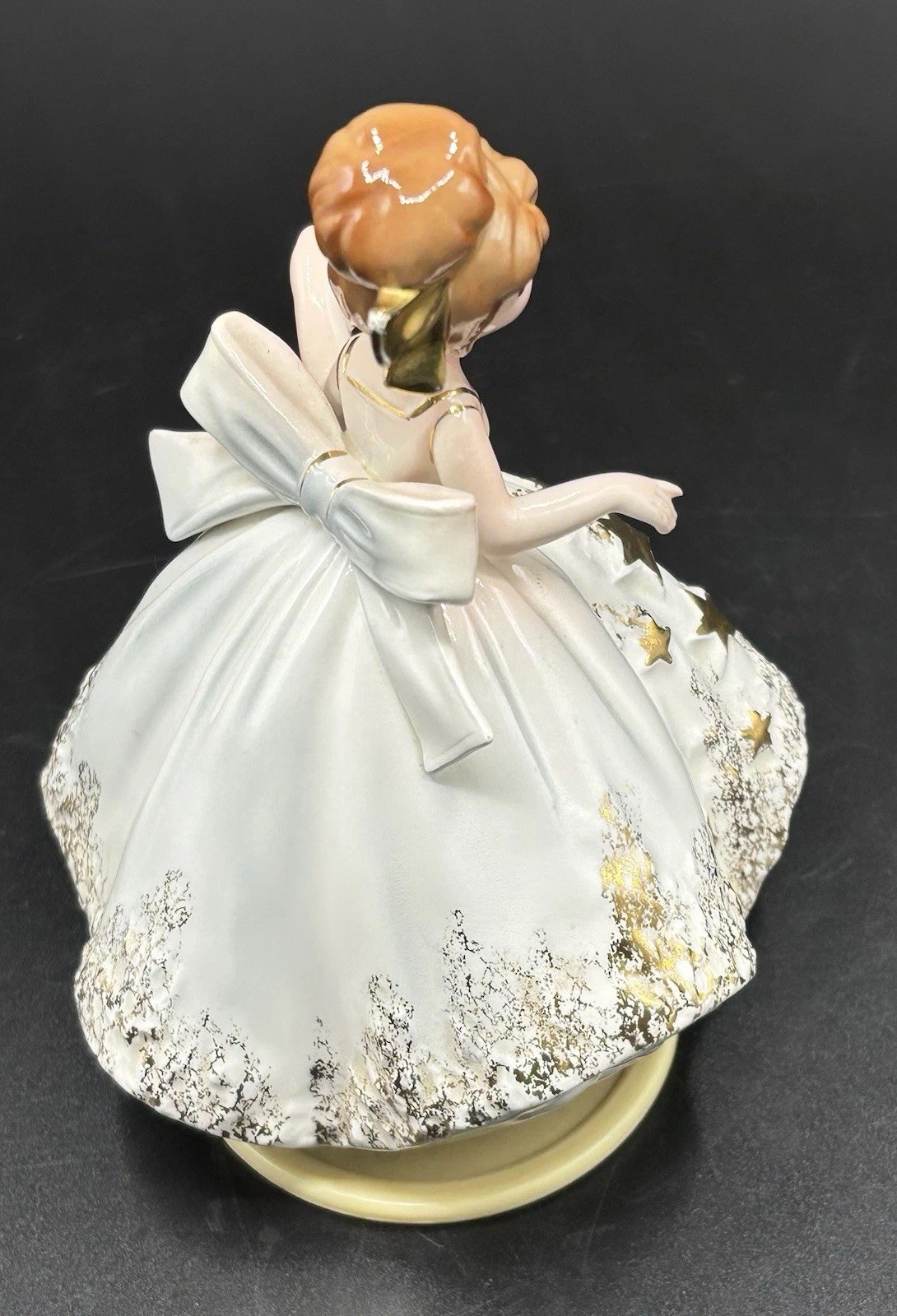 Vtg Josef Originals Twinkle Nursery Rhyme Music Maids Girl Holding A Gold Star