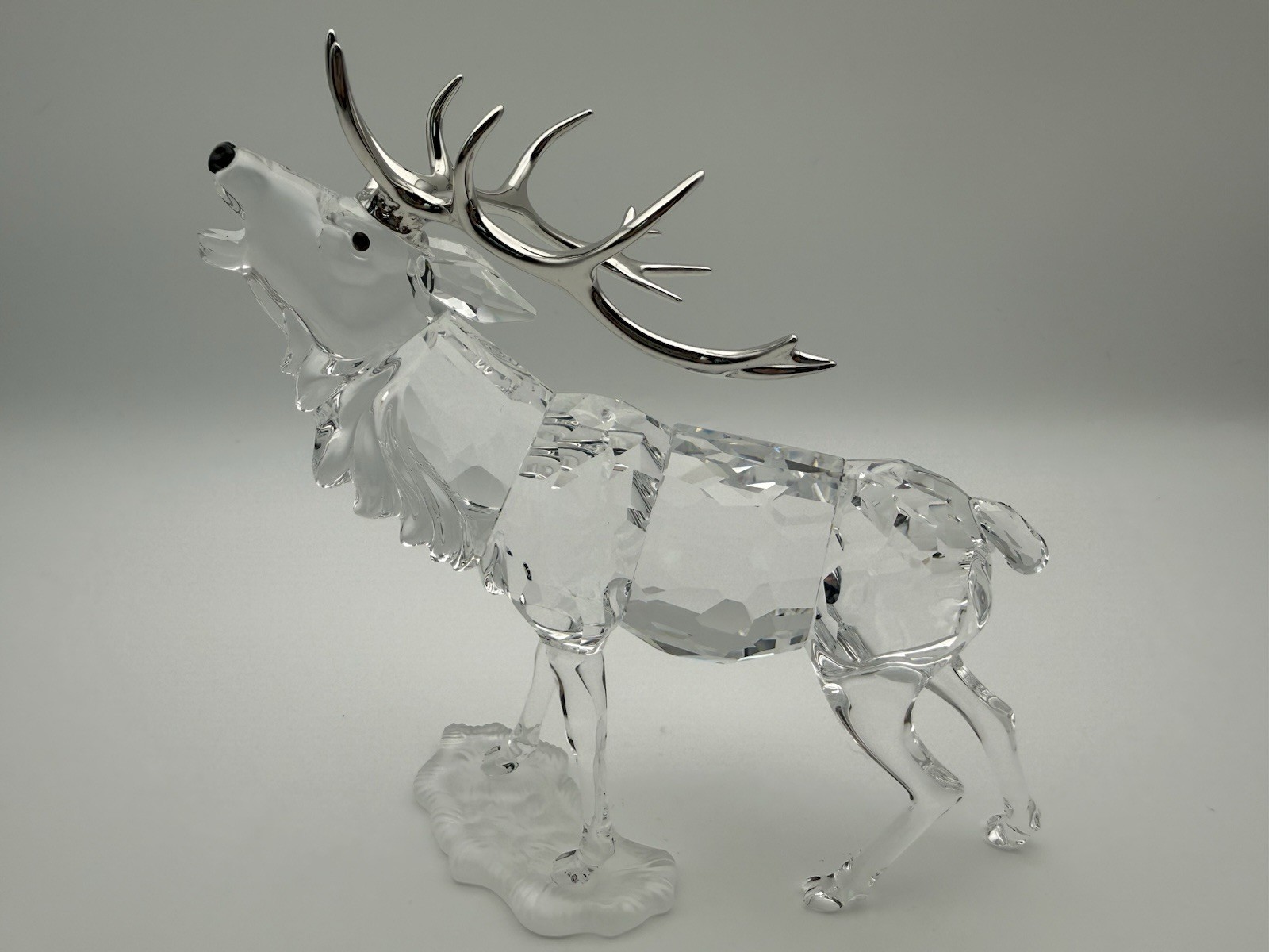 SWAROVSKI CRYSTAL STAG, #291431, RETIRED, WITH BOX- EXCELLENT CONDITION