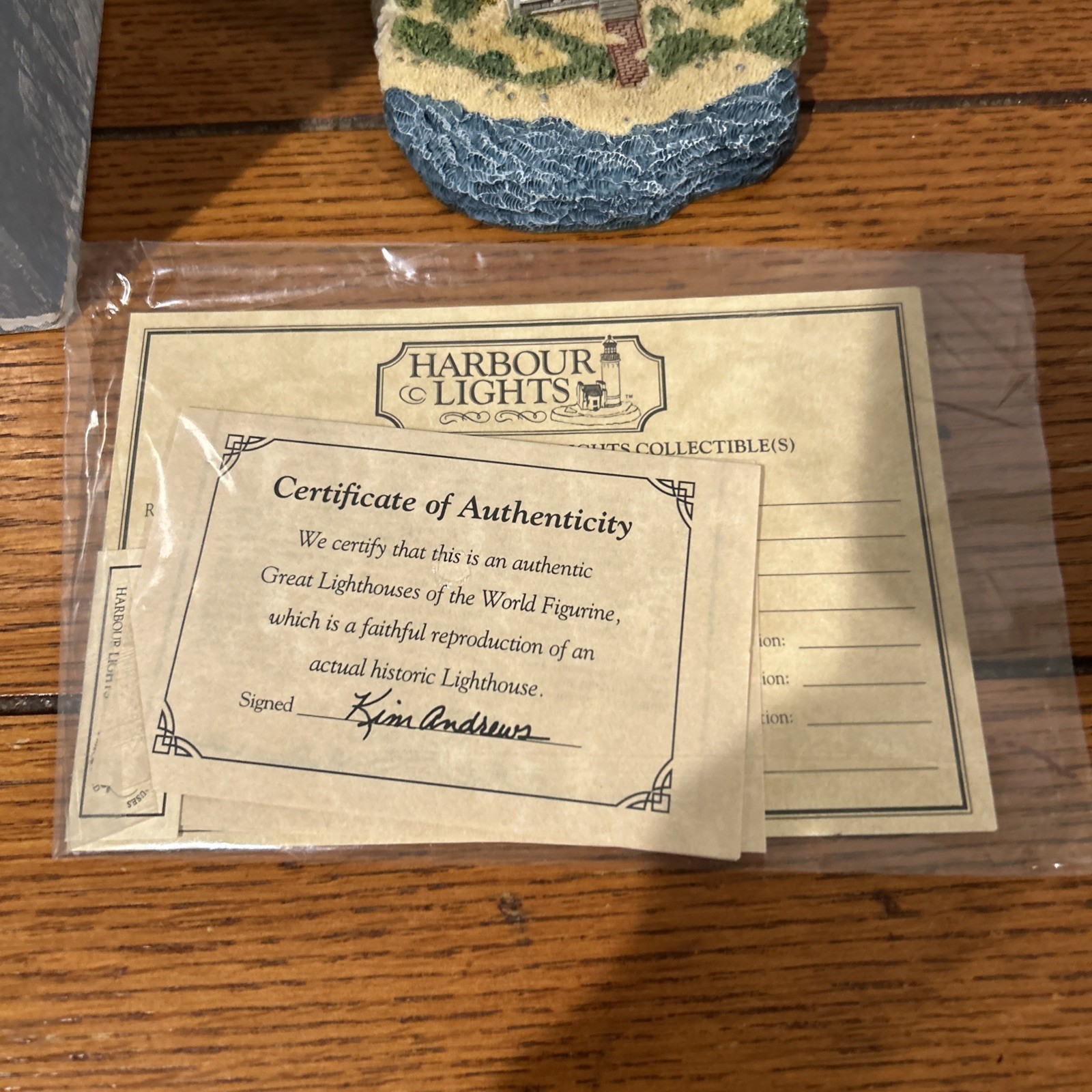 Harbour Lights Great Lighthouses Cape Lookout Limited Edition Figurine 2002 #441