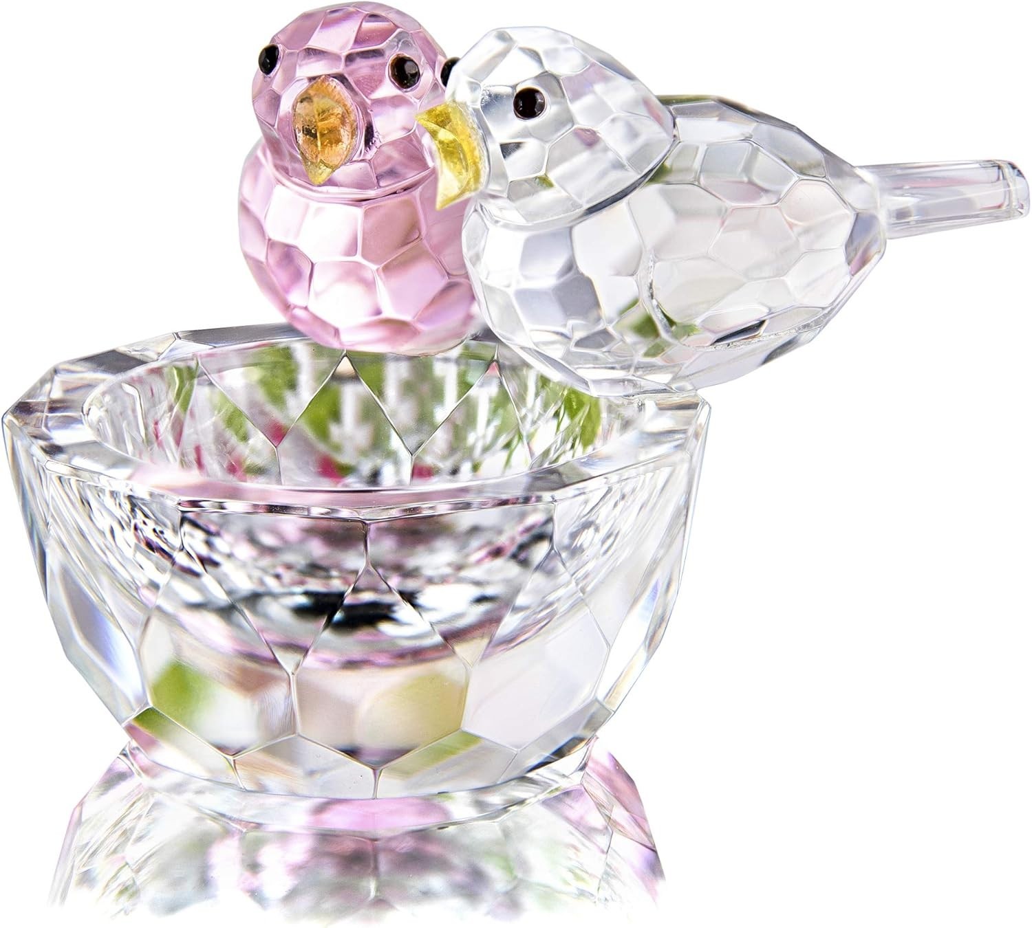 NEW Crystal 2024 Crystal Bird Figurine Collectible Art Glass Home Deco