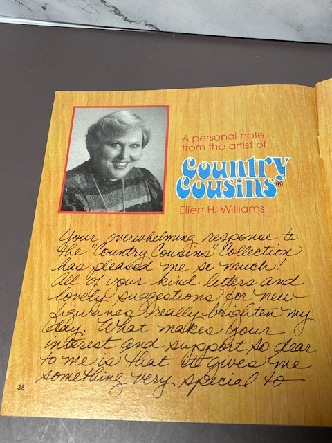 Country Cousins Collection Booklet Vintage 1984