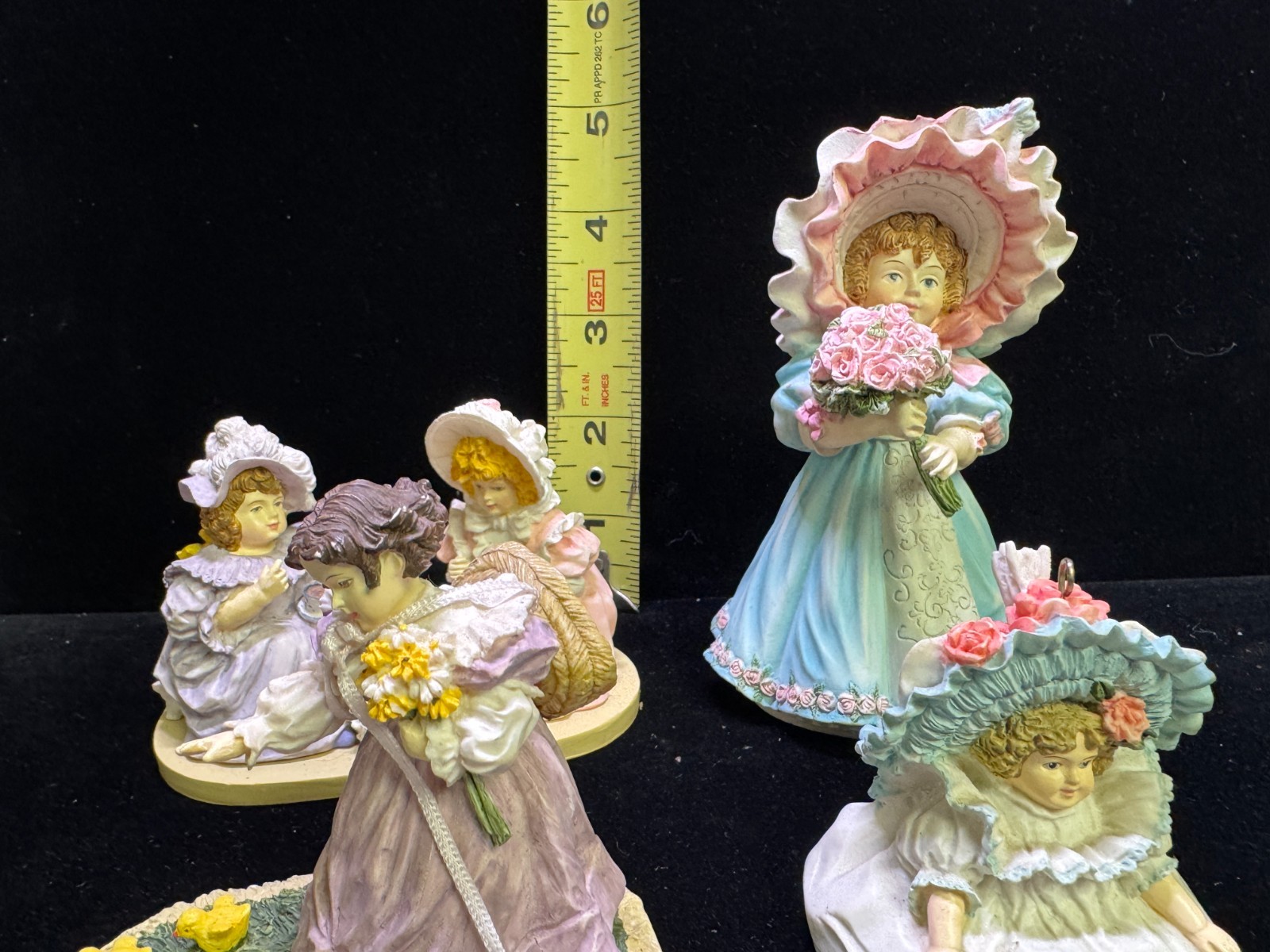Maud Humphrey Bogart Figurines (4) Hamilton & Enesco limited editions women-1526