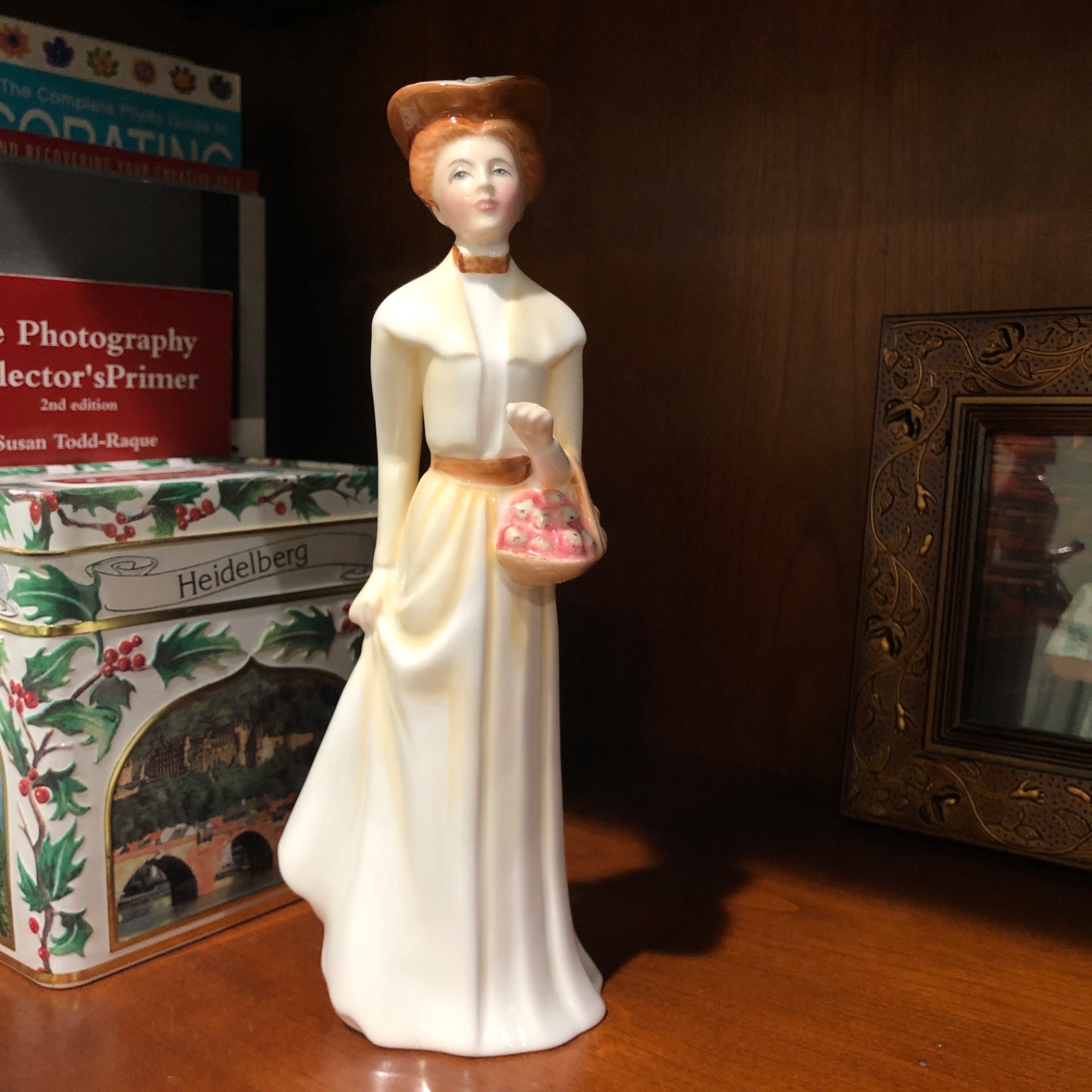 Emily in Autumn a Royal Doulton Bone China Figurine made for Danbury Mint HN3004