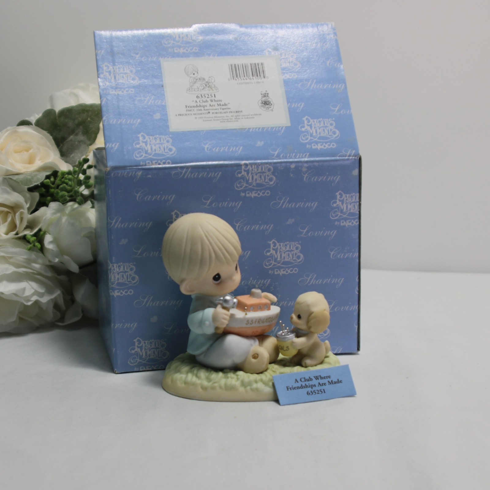 Special Edition Precious Moments “A Club Where Friendships Are Made” 635251