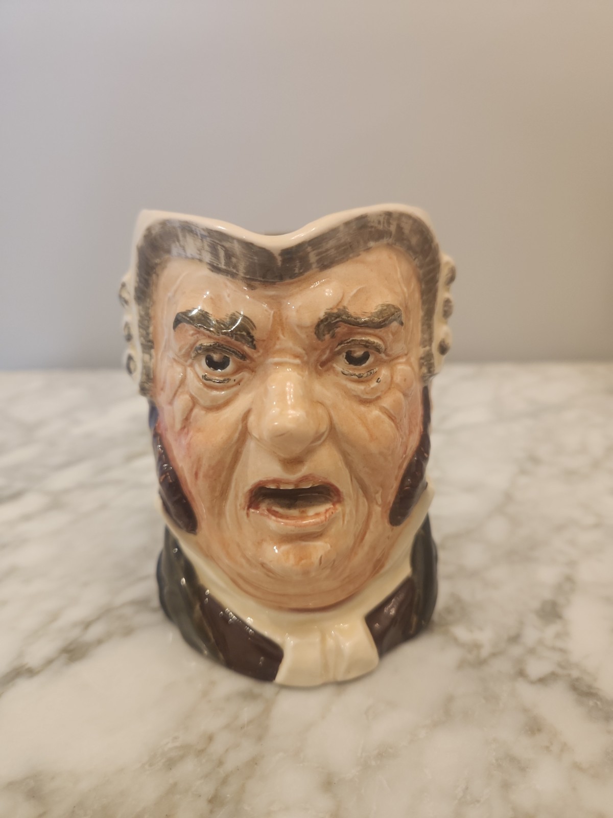 Vintage Royal Doulton England 4″ Toby Jug Sergeant BuzFuz