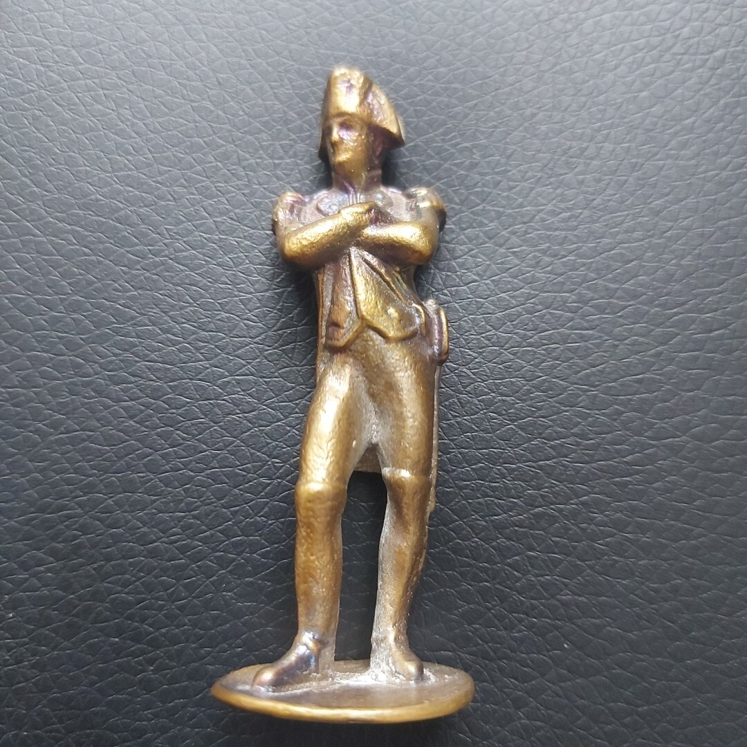 Napoleon Figurine Soldier Officer Brass Bronze Handmade 2.5″.#B