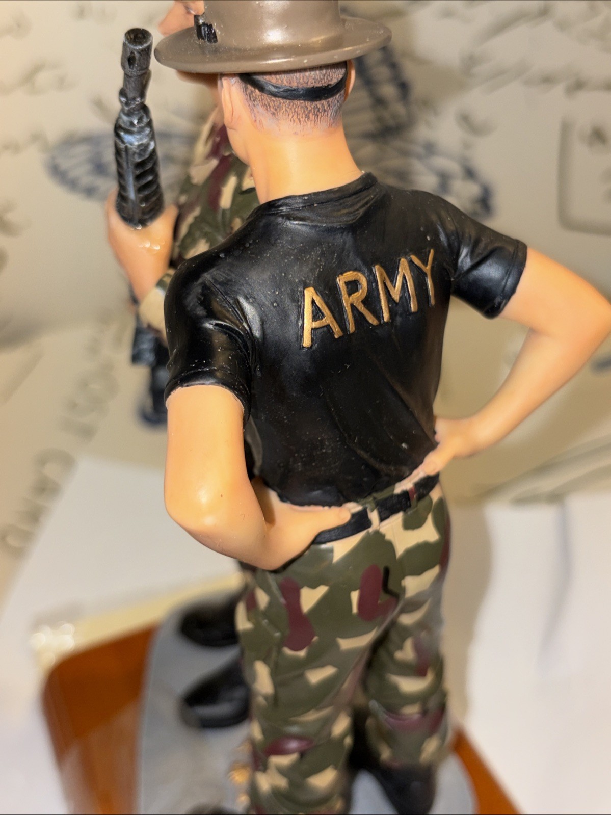 Vanmark American Heroes Military Collectible Motivation Drill Instructor Edw33