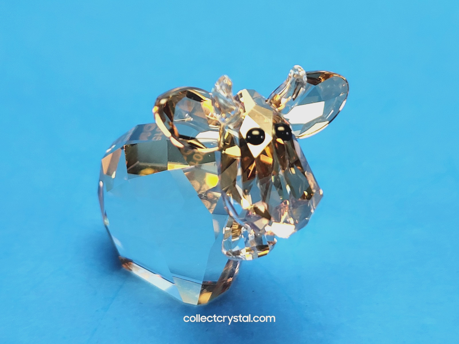 Swarovski GOLDEN SHADOW Mini Mo Cow Limited Edition 2015 -# 5125947 & 5369908