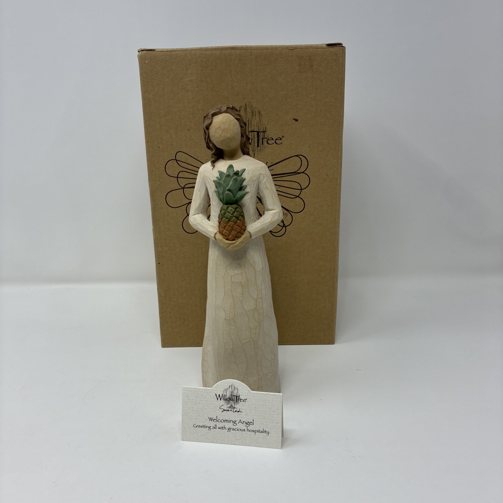 Willow Tree Welcoming Angel Figurine 2002 by Susan Lordi #26081 Demdaco, Comp.