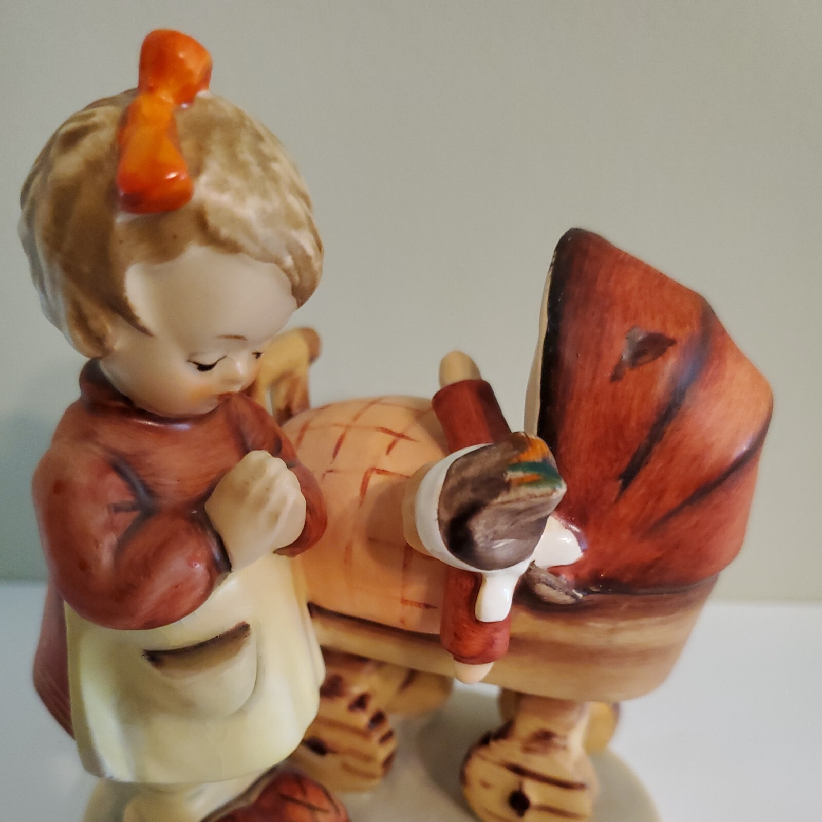Hummel Goebel “Doll Mother” #67 TMK-3 Figurine – Germany-baby carriage