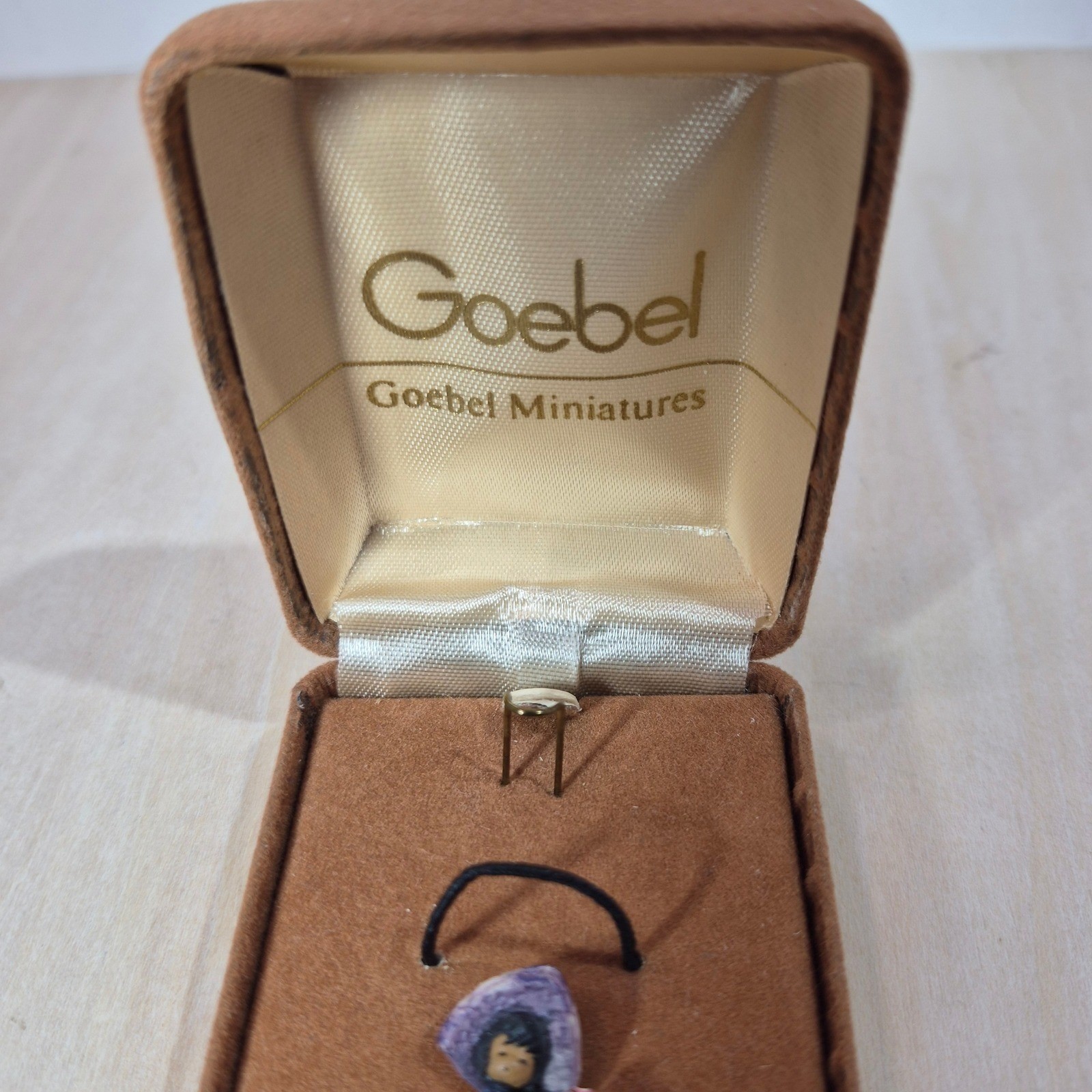 Goebel Miniatures Olszewski Boy in Sombrero Hobby Horse Pewter Figurine with Box