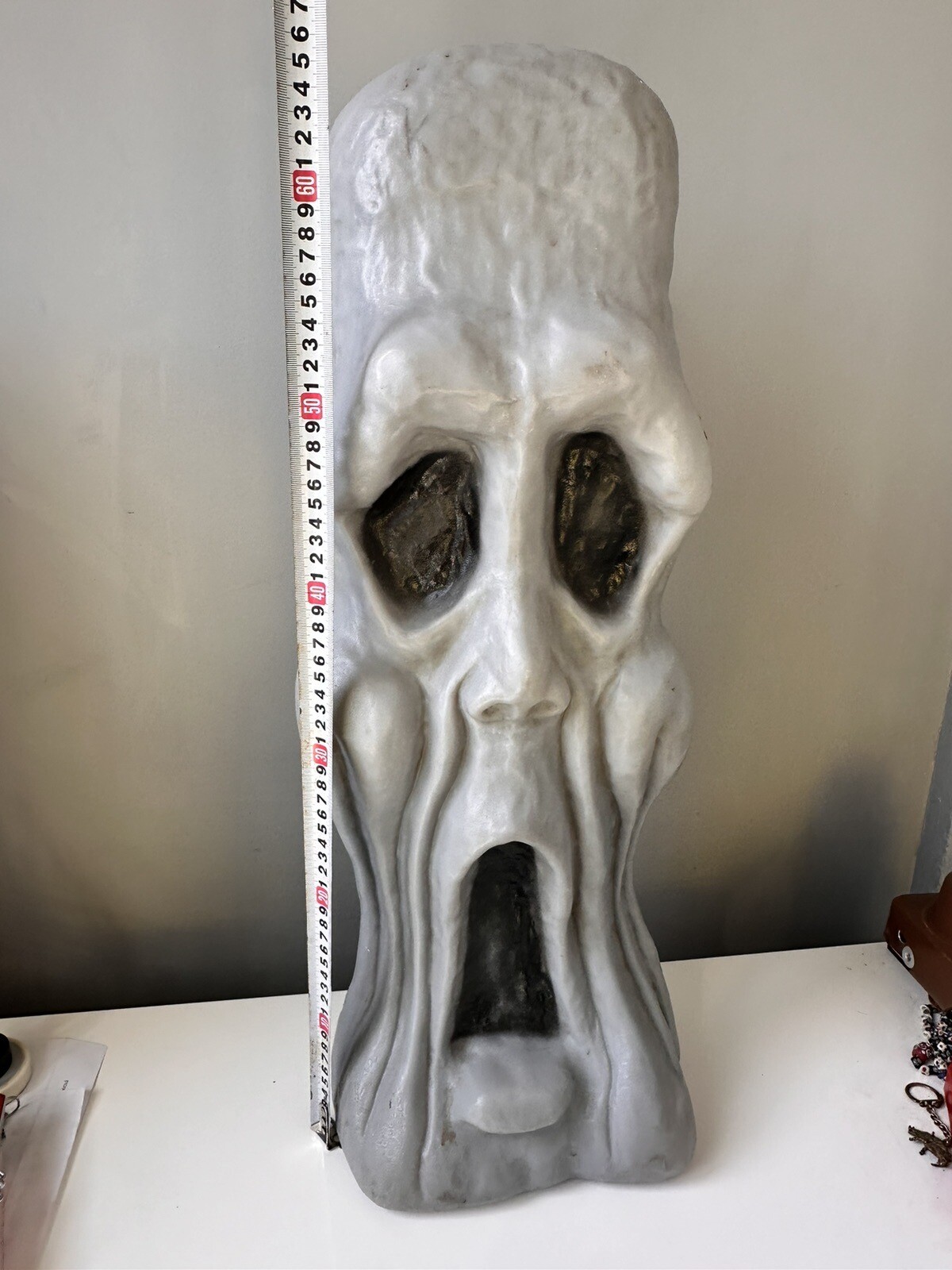RARE Vintage Figure Figurine SCREAM for HALLOWEEN HANDMADE