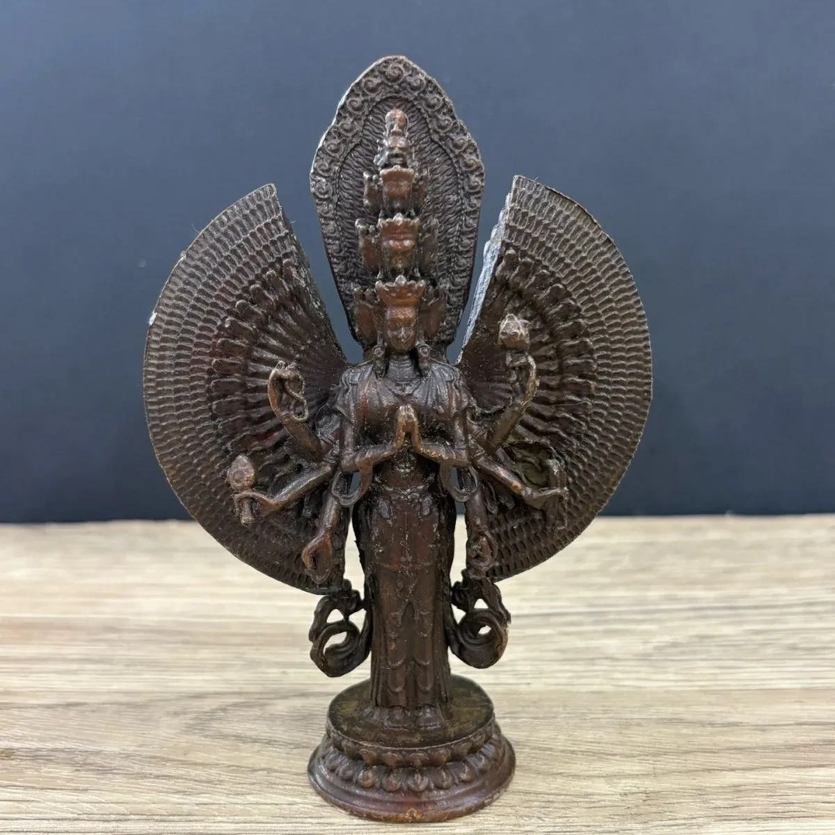 4.7″Retro China Copper Alloy