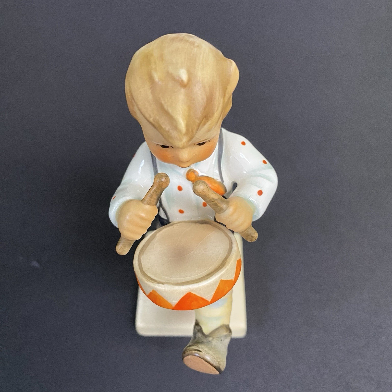Hummel Little Drummer Boy Vintage Figure Goebel W Germany #240 Has Crazing
