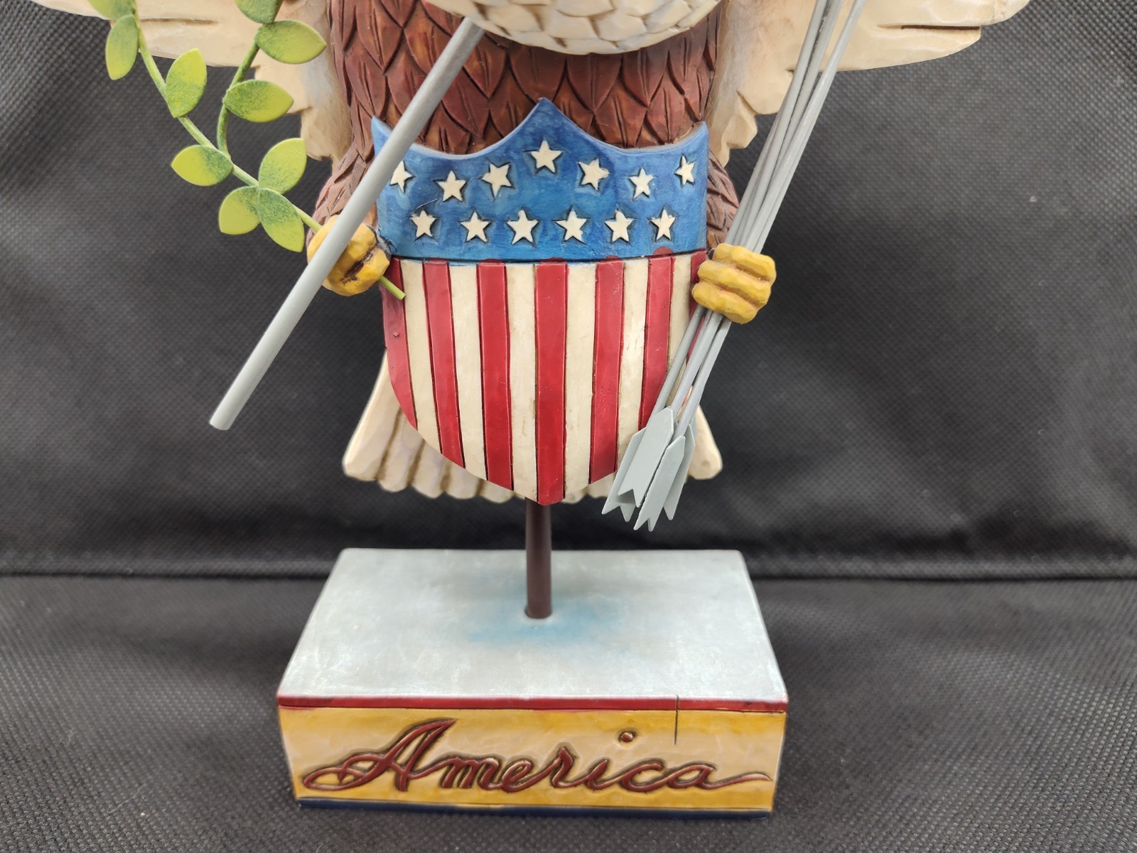 Jim Shore United We Stand Eagle Heartwood Creek 4013282 Statue Figurine 2008