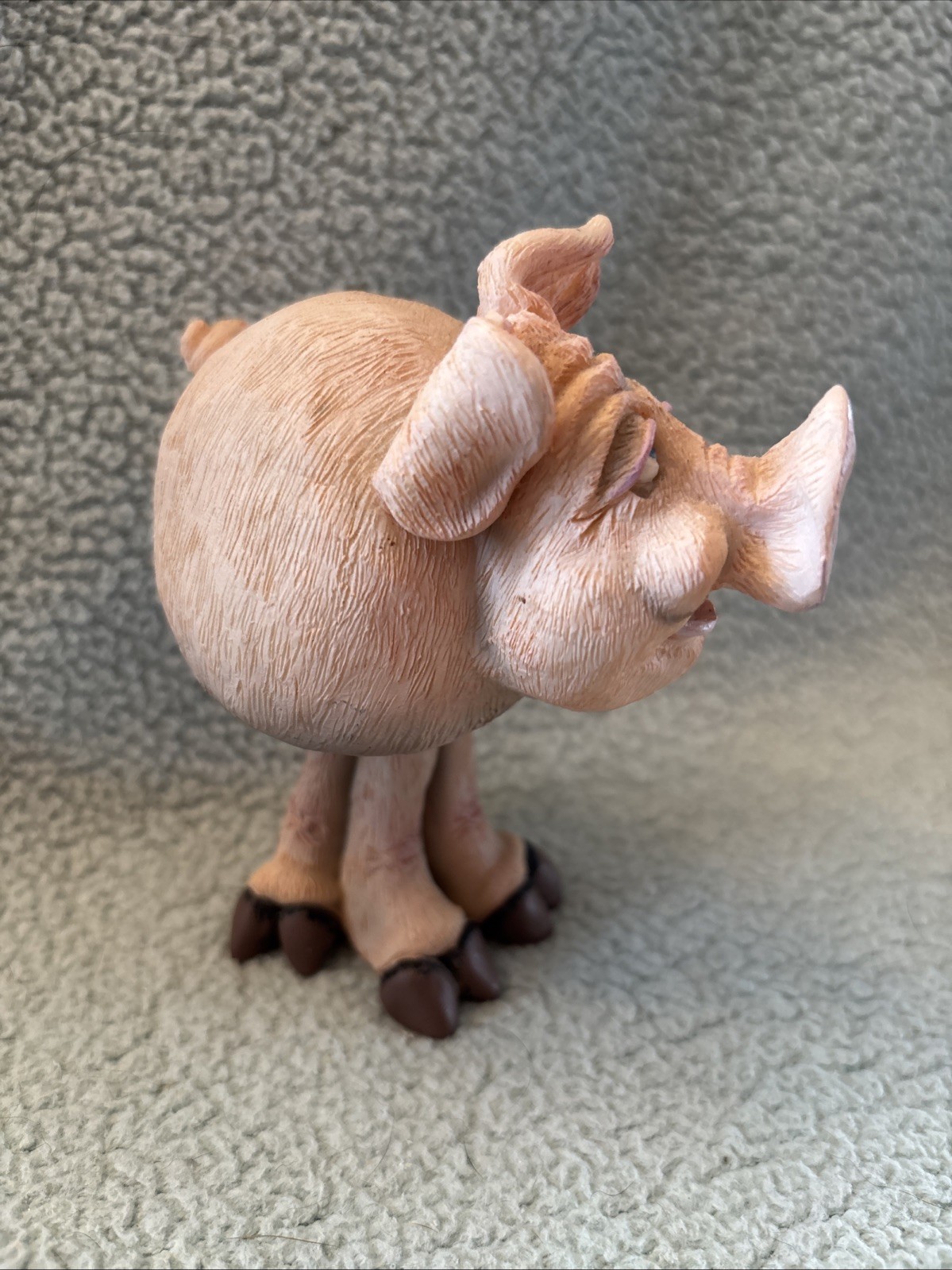 Pig Bobblehead by Douglas Penelope the Pig Figurine signed 4″ LOC B