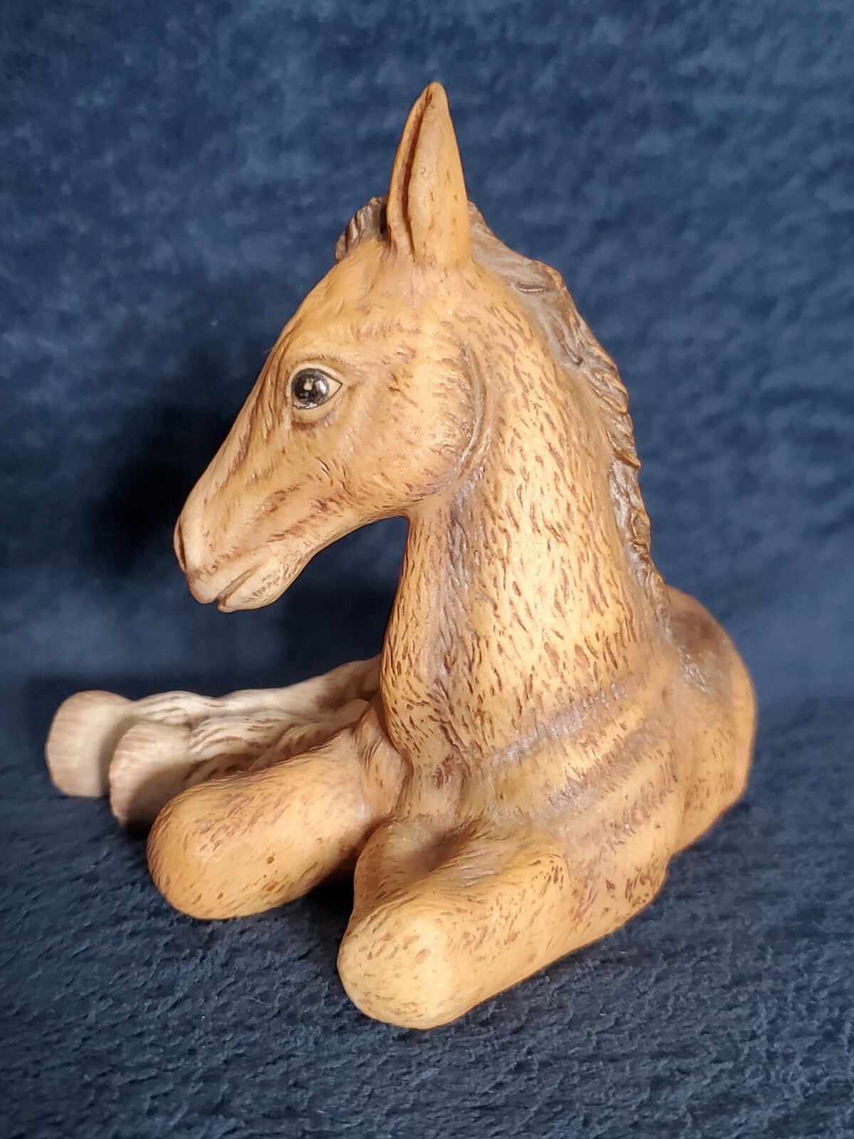 Roger J. Brown Porcelain Sculpture Figurine – Buddy The Clydesdale Foal