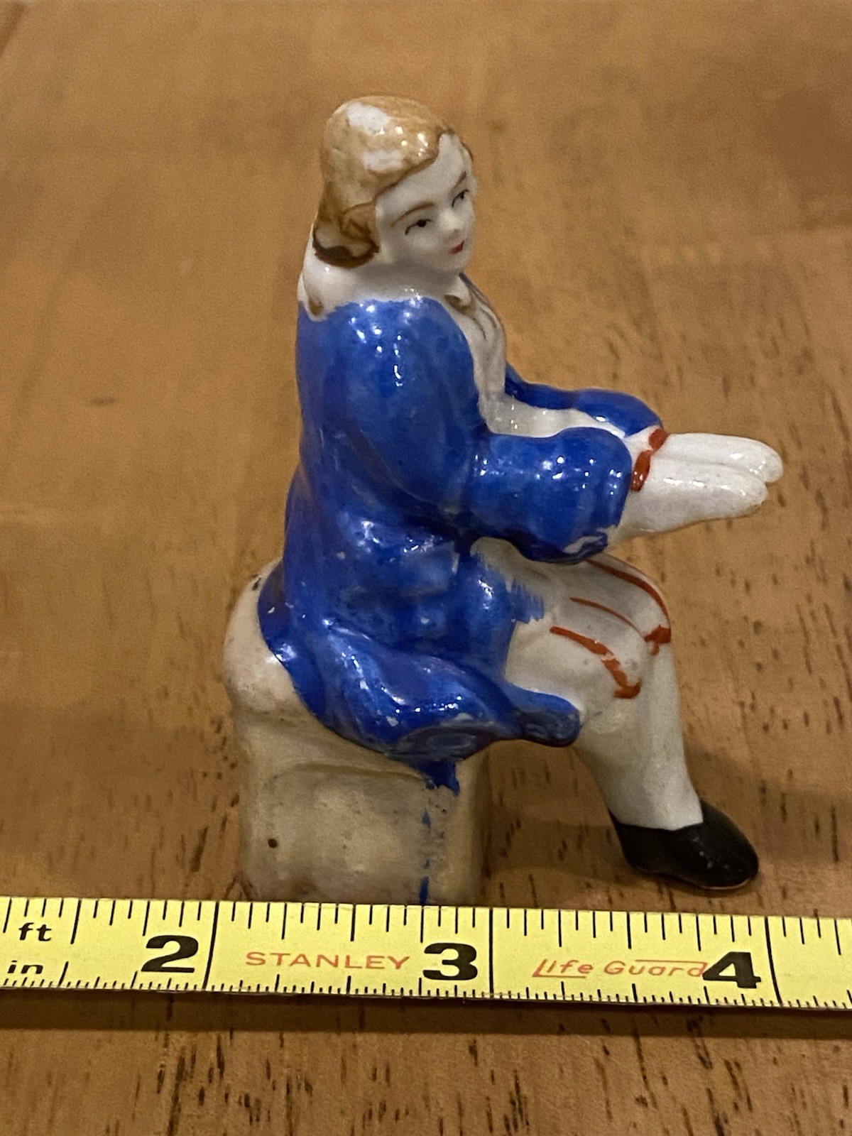 Vintage Porcelain Piano Player & Piano Musician Figurine Set Made in Occ Japan