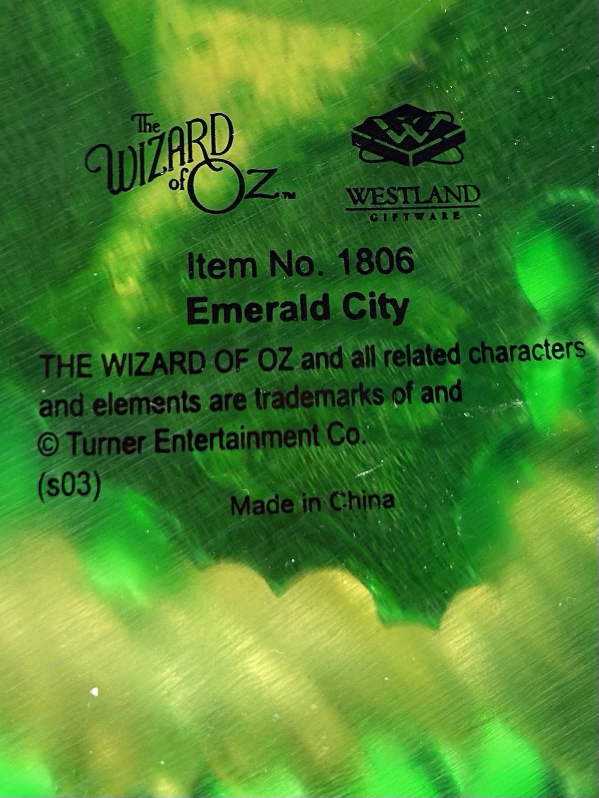 Westland Emerald City Wizard of Oz 1806 with 6 Figurine Figures Set Collectible