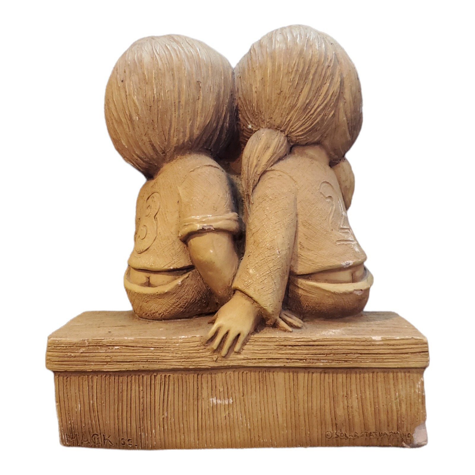 Bill Mack Fannykins “Sharing” 7.5 X 7 X 3.5″ Boy & Girl Sharing A Drink