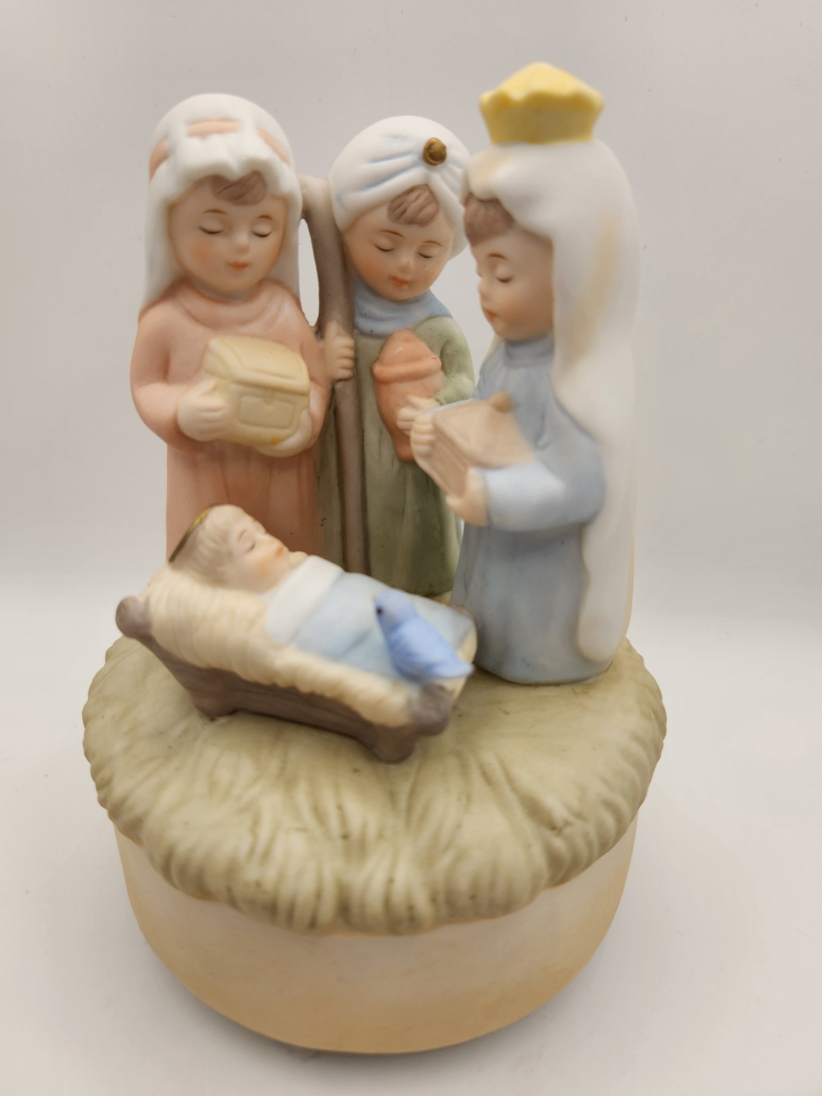 Vintage Ebeling & Reuss We Three Kings Musical Figurine