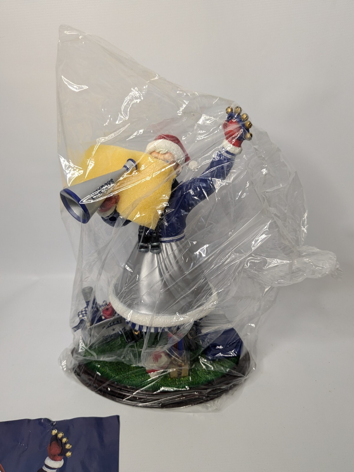 Danbury Mint NFL Dallas Cowboys Mrs Claus Christmas Cheerleader Complete COA+Box