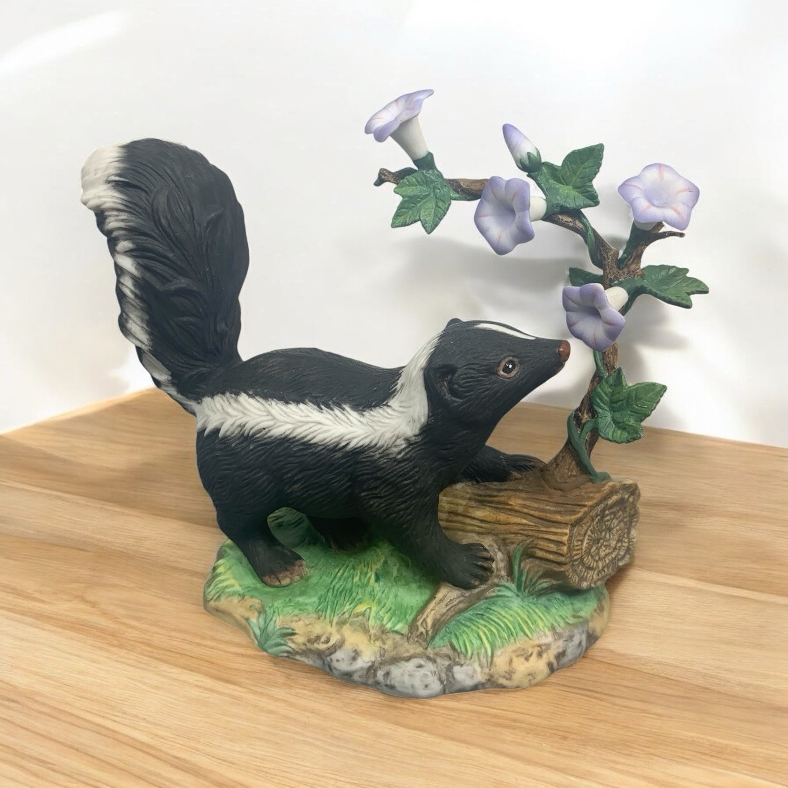 Lenox Skunk Figurine Scent of Spring Vintage Porcelain Wild Animals Wildlife