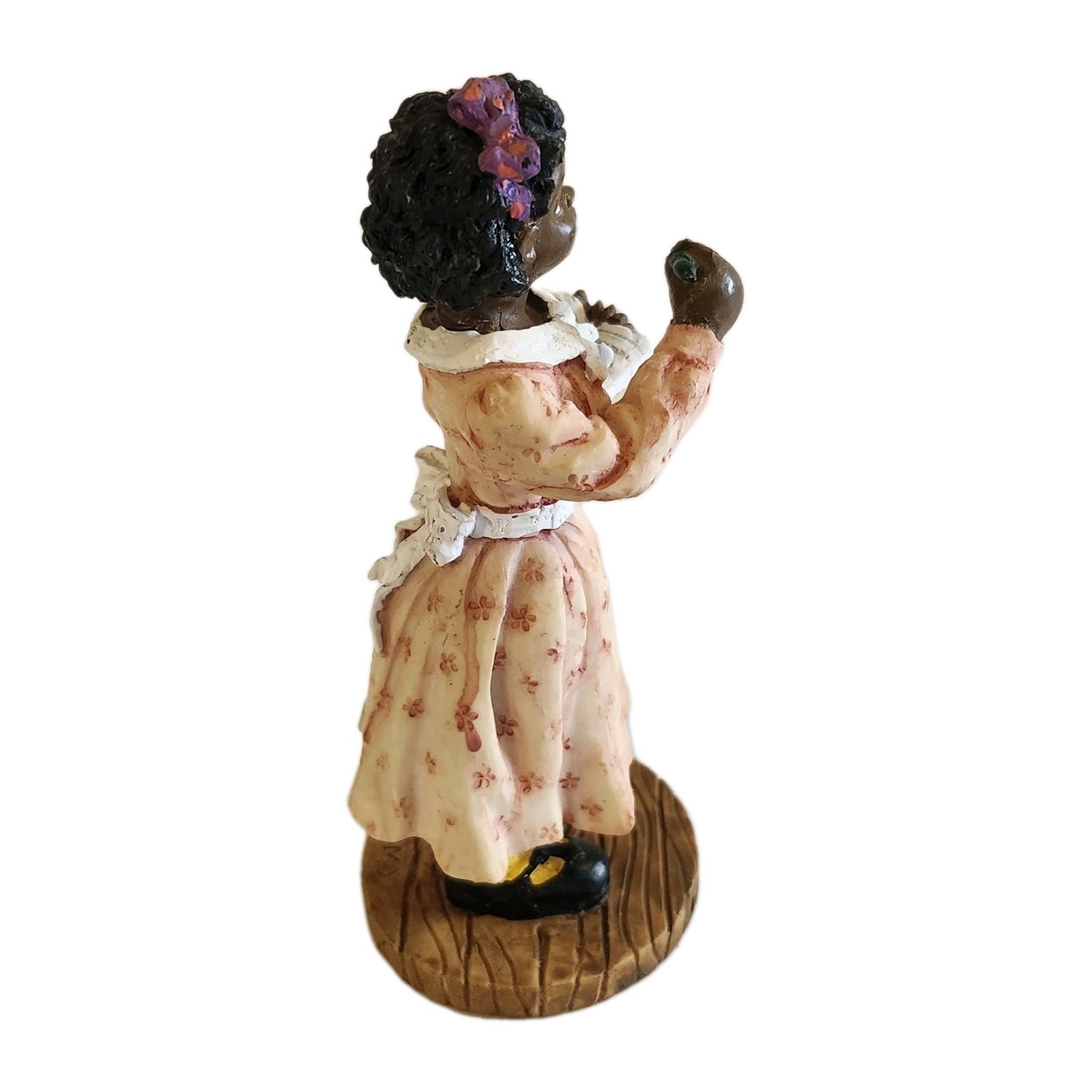 Vtg LMX African American Girl Writing Figurine 1990s