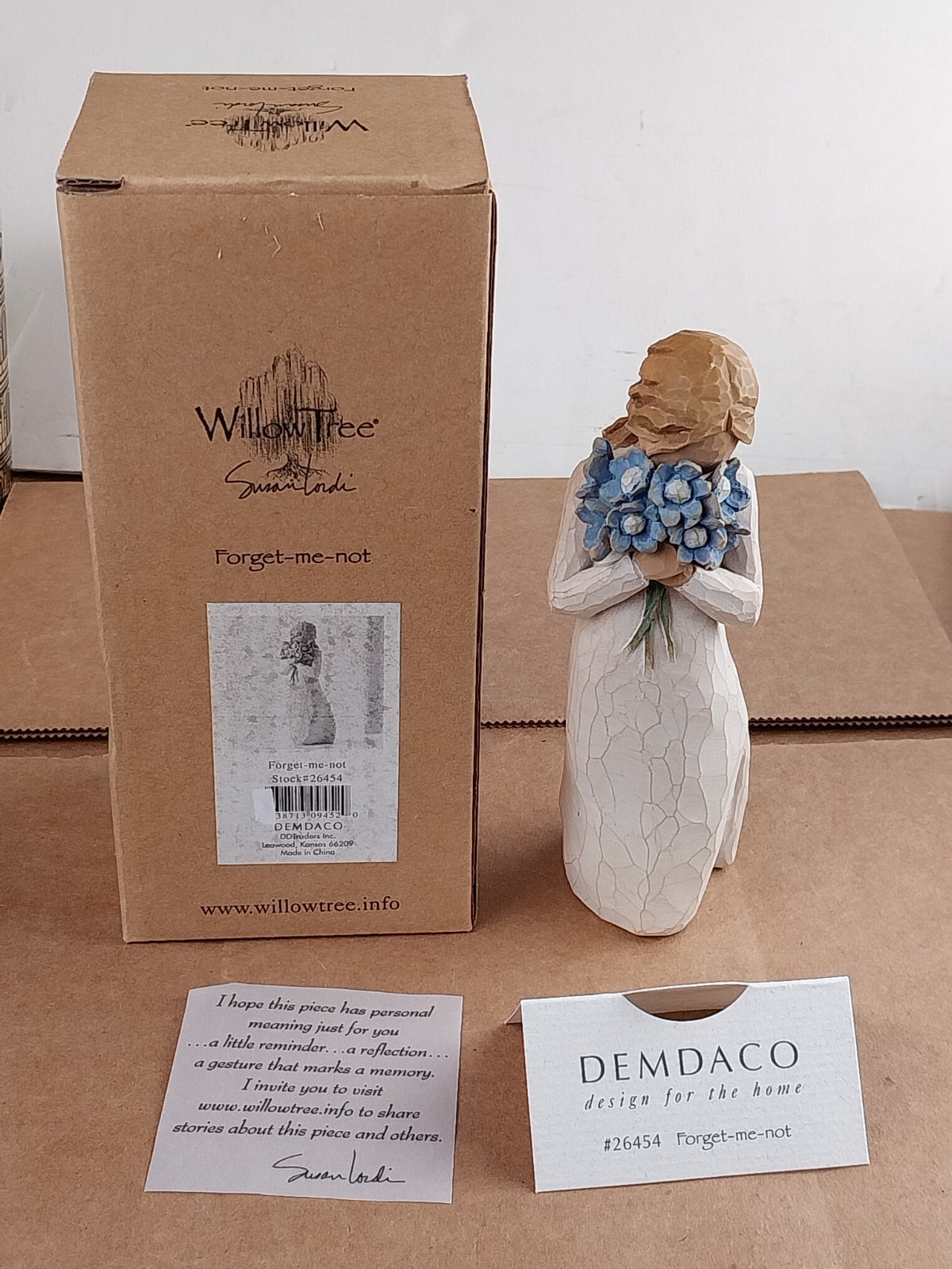 Willow Tree Forget Me Not Susan Lordi Figurine #26454