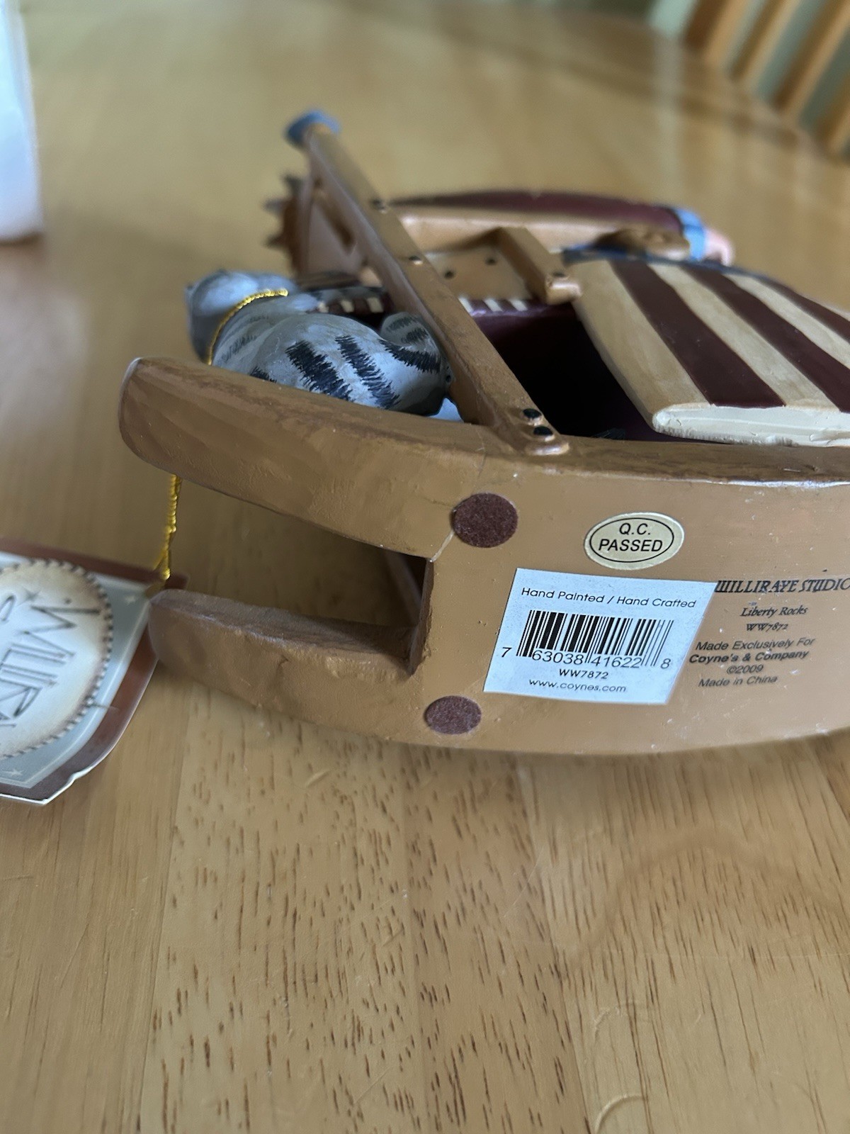 Williraye Studio Liberty Rocks REPAIRED with Original Box