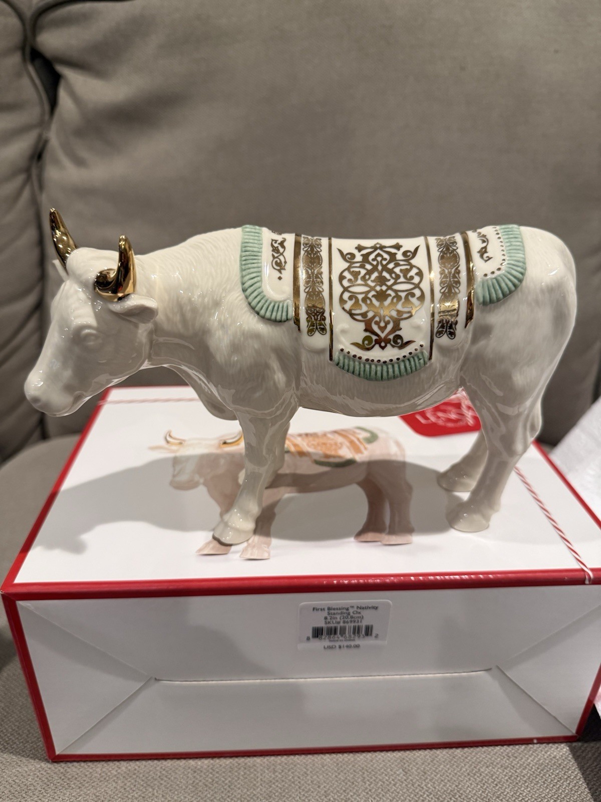 Lenox First Blessing Nativity Standing OX Figurine 869931