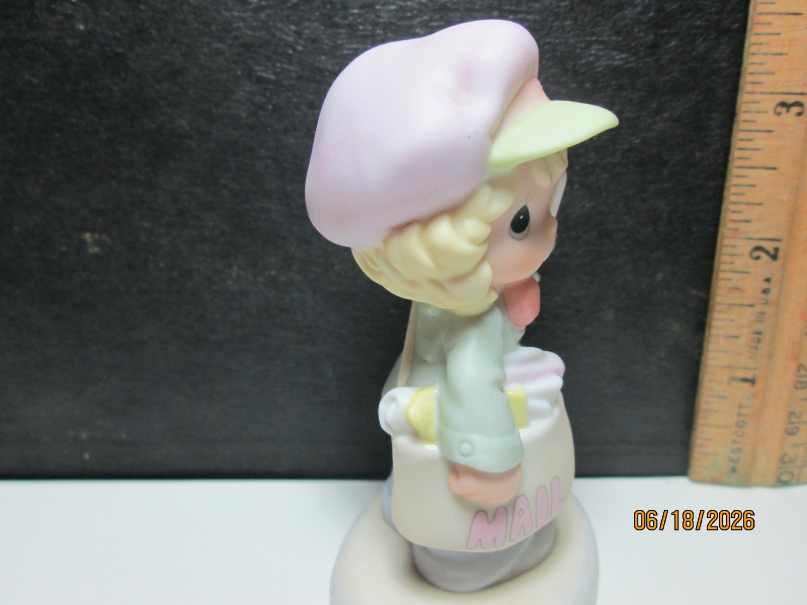 Precious Moments 488135 “Delivering Good News to You” 25th Anniversary Porcelain