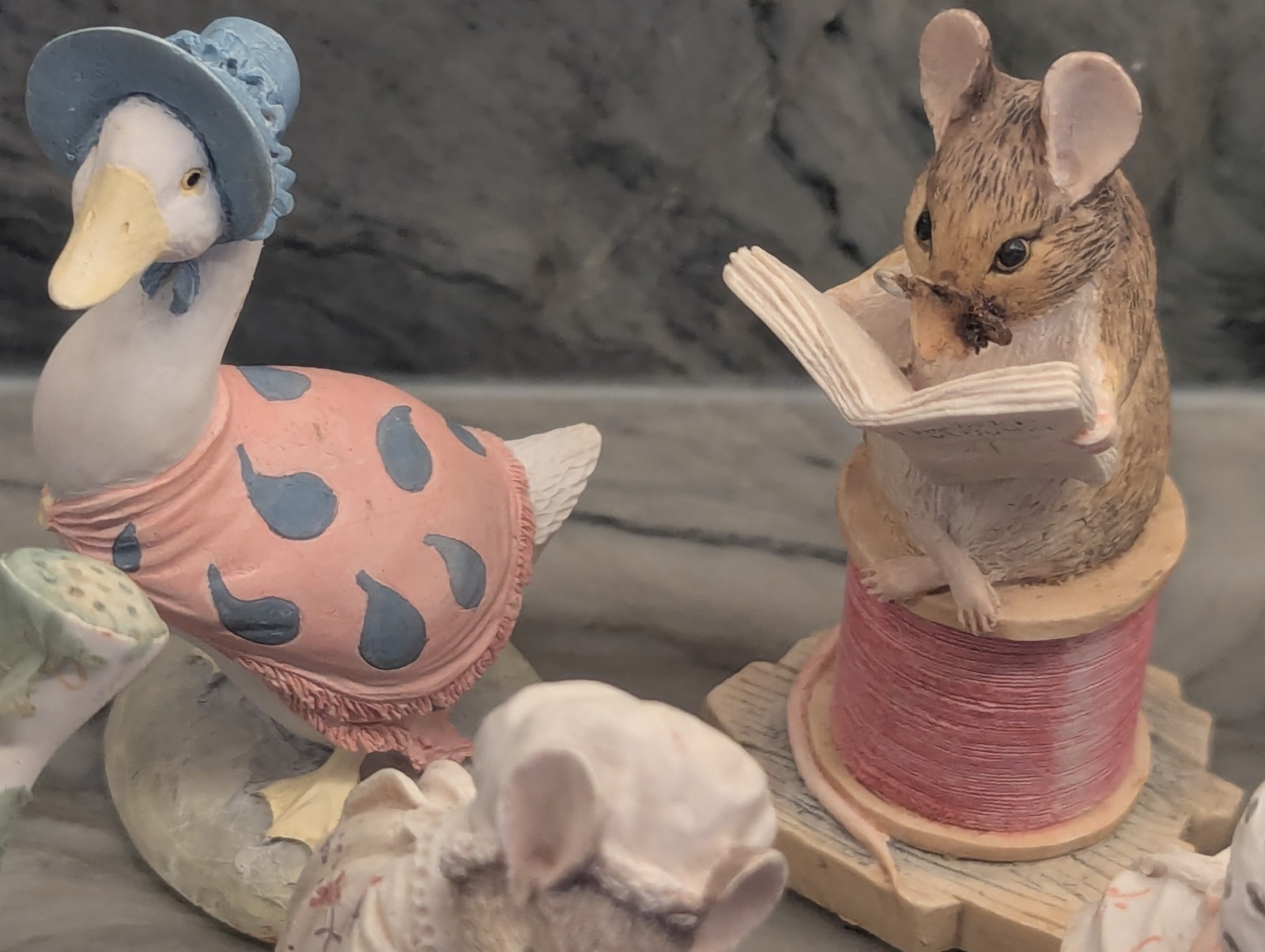 “Lot of 10 Border Fine Arts Beatrix Potter Figurines”