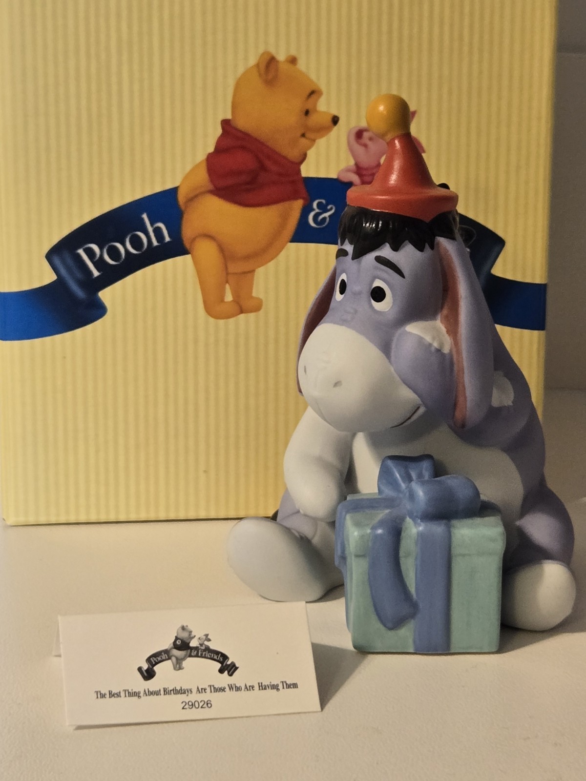 The Best Thing About Birthdays Are Those Who Are Having Them- EEYORE Figurine