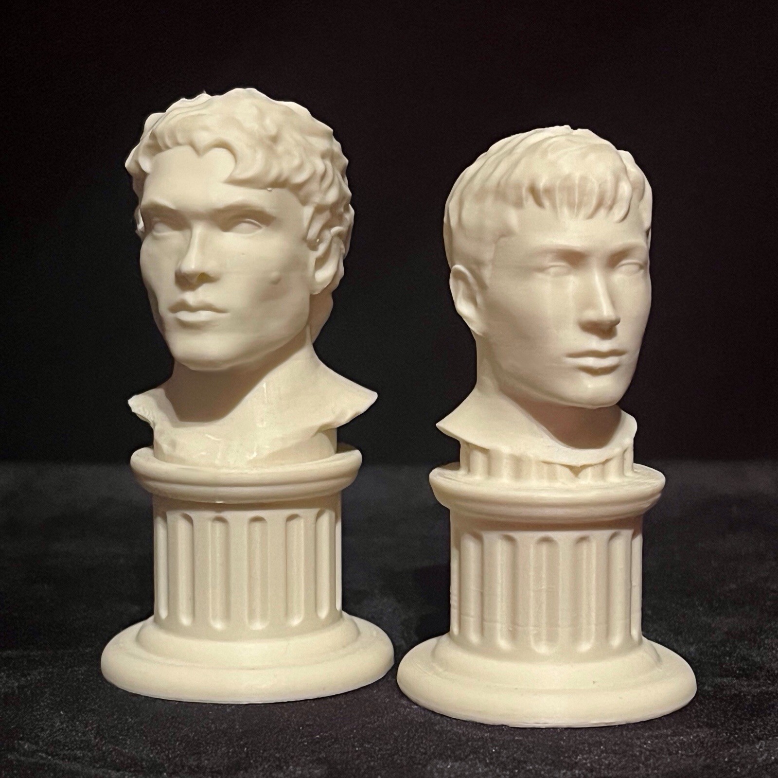Heated Rivalry Ilya and Shane Mini Bust Set *4 in*