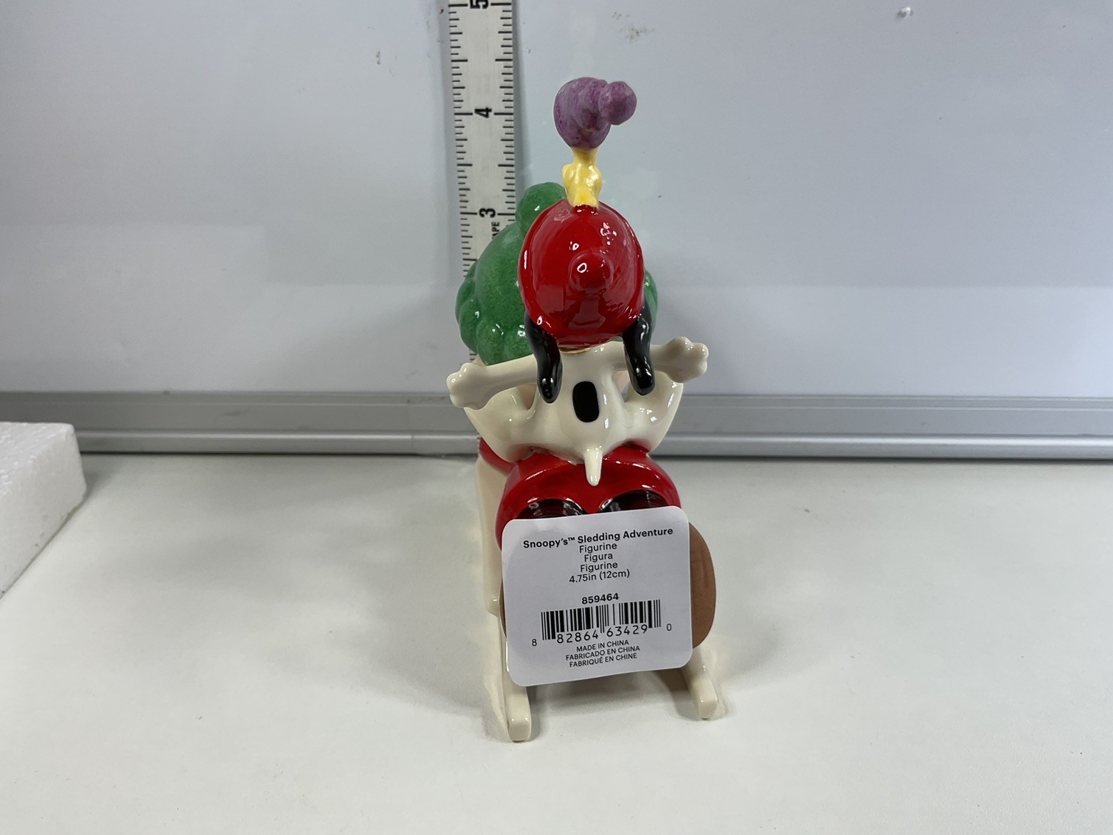 Lenox Snoopys Sledding Adventure NIB