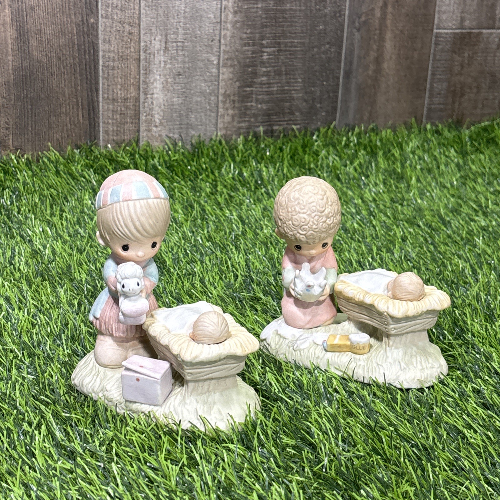 Precious Moments 1979 Lot 2 Christmas Share Crown Him Lord Enesco
