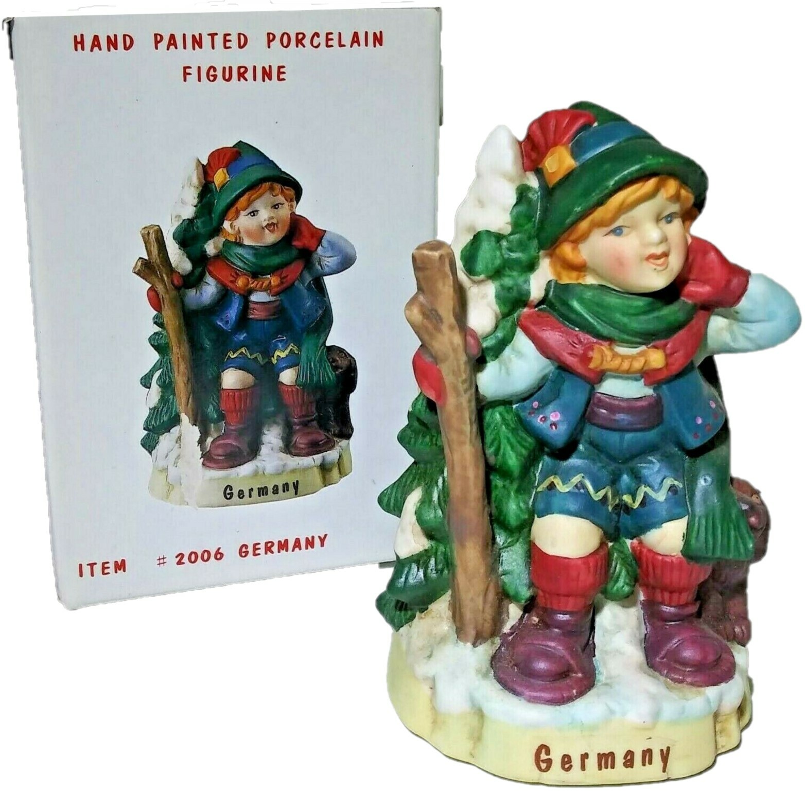 Vintage 1992 RSVP Children Of The World GERMANY Figurine Hand Painted Porcelain