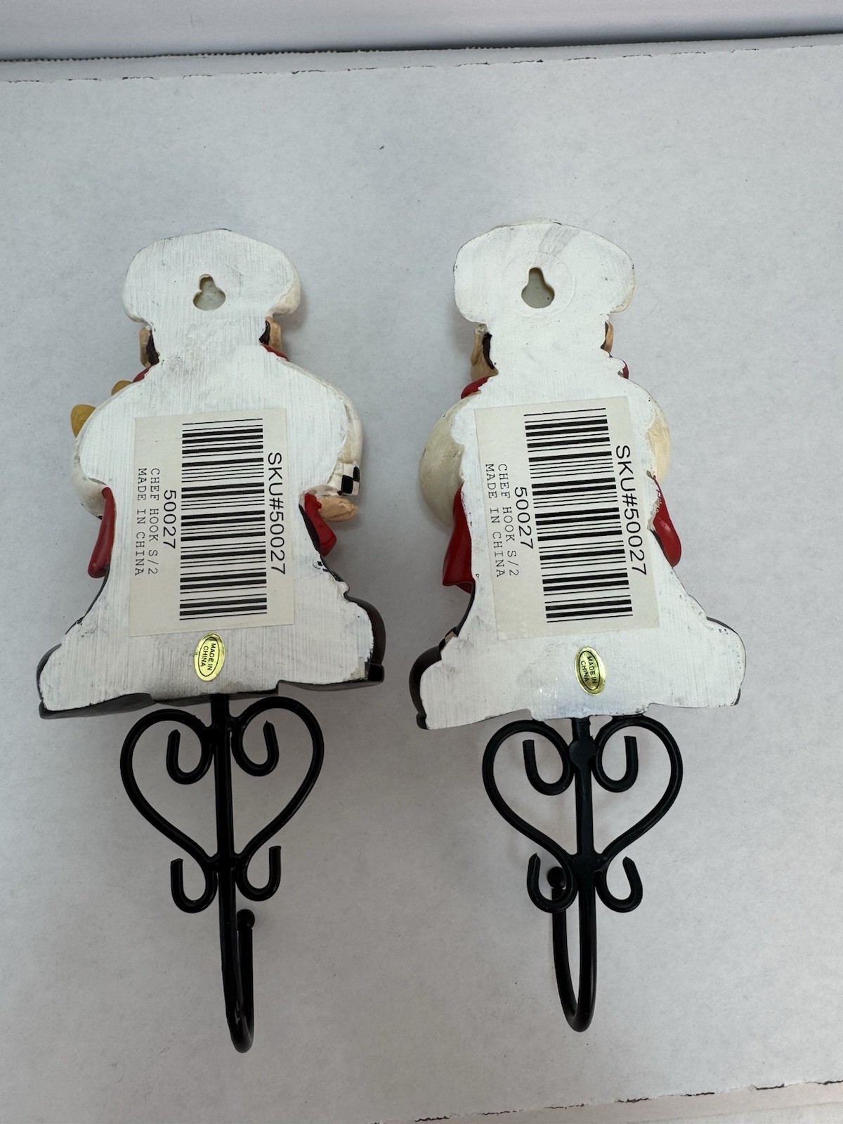Interesting Chef Figurine 6″ F/Towel Hanger W/Hook. Good Kitchen Decoration