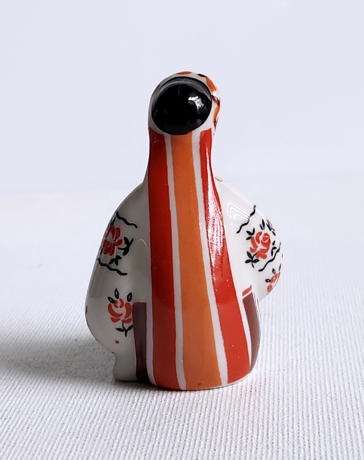 Vintage Porcelain Figurine Traditional Ukrainian Girl Kiev USSR
