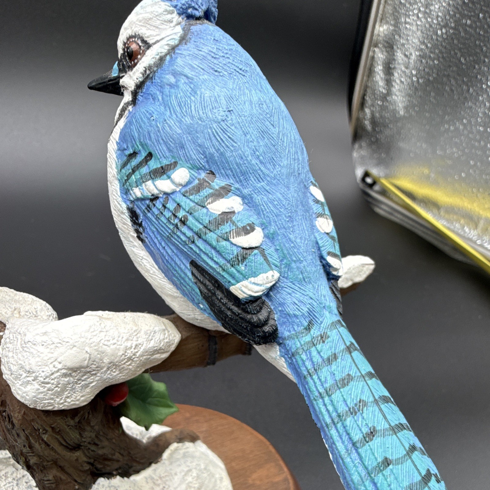 Porcelain figurine titled ‘Winter Gathering’ by Bob Guge for The Danbury Mint
