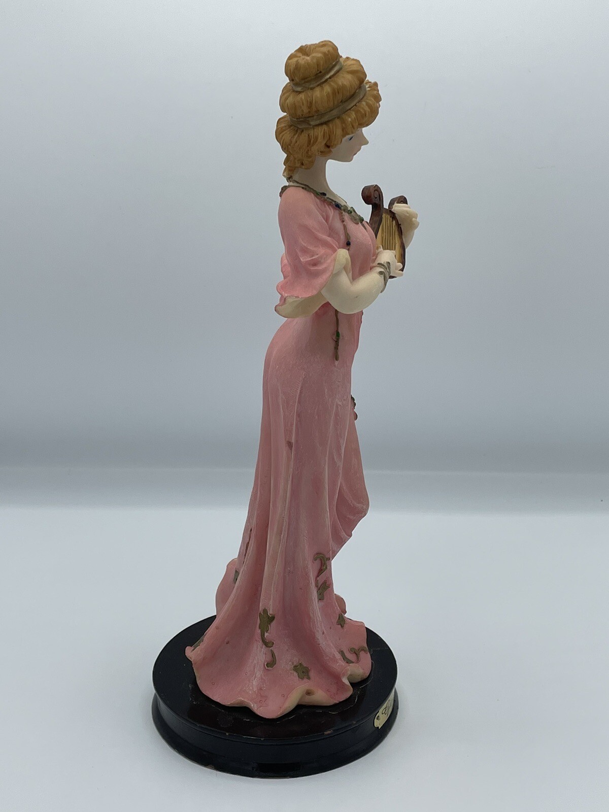 Giovanni Collection Figurine Harp Pink Dress