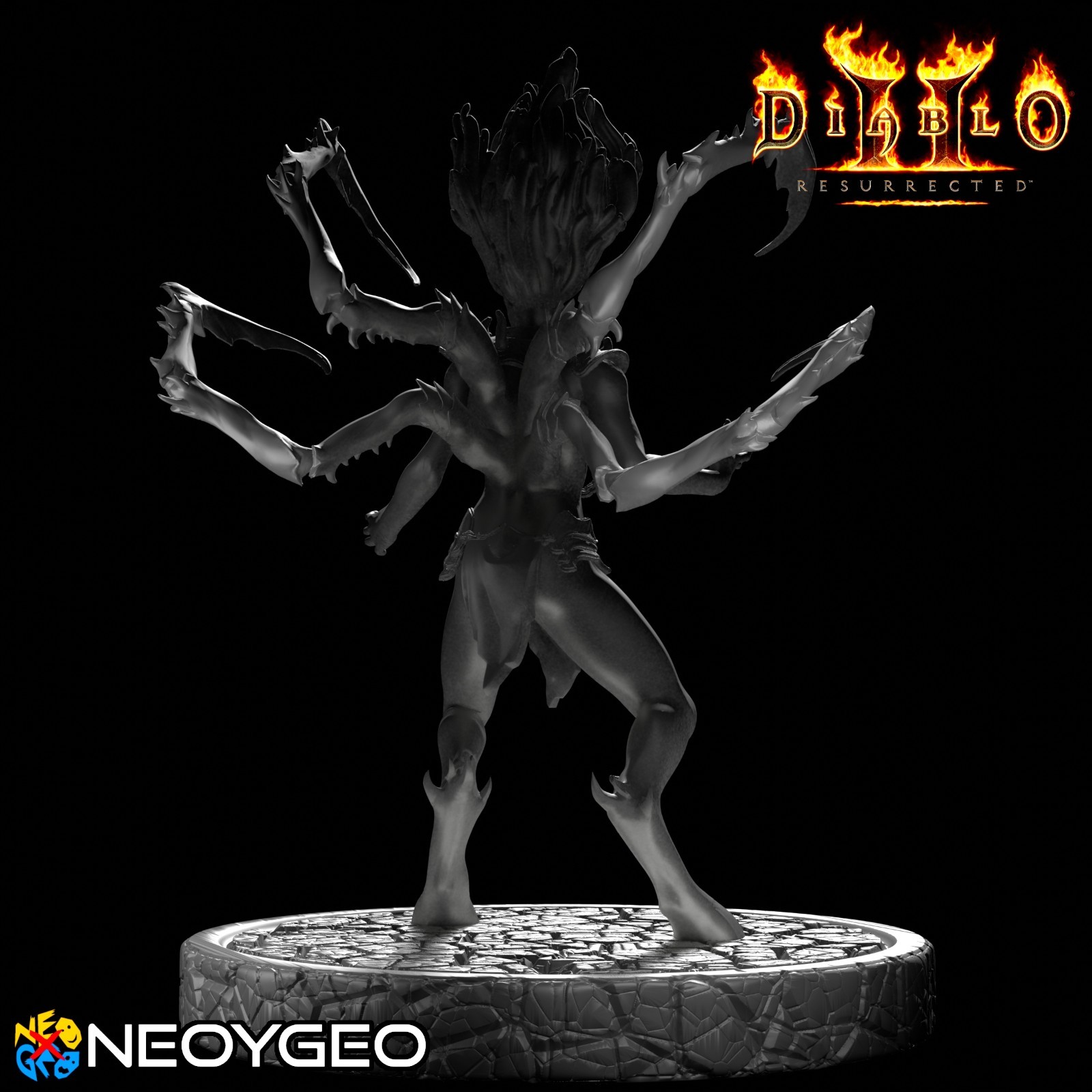 ANDARIEL – DIABLO 2 – 1/24 (75 mm Scale) Neoygeo UNPAINTED