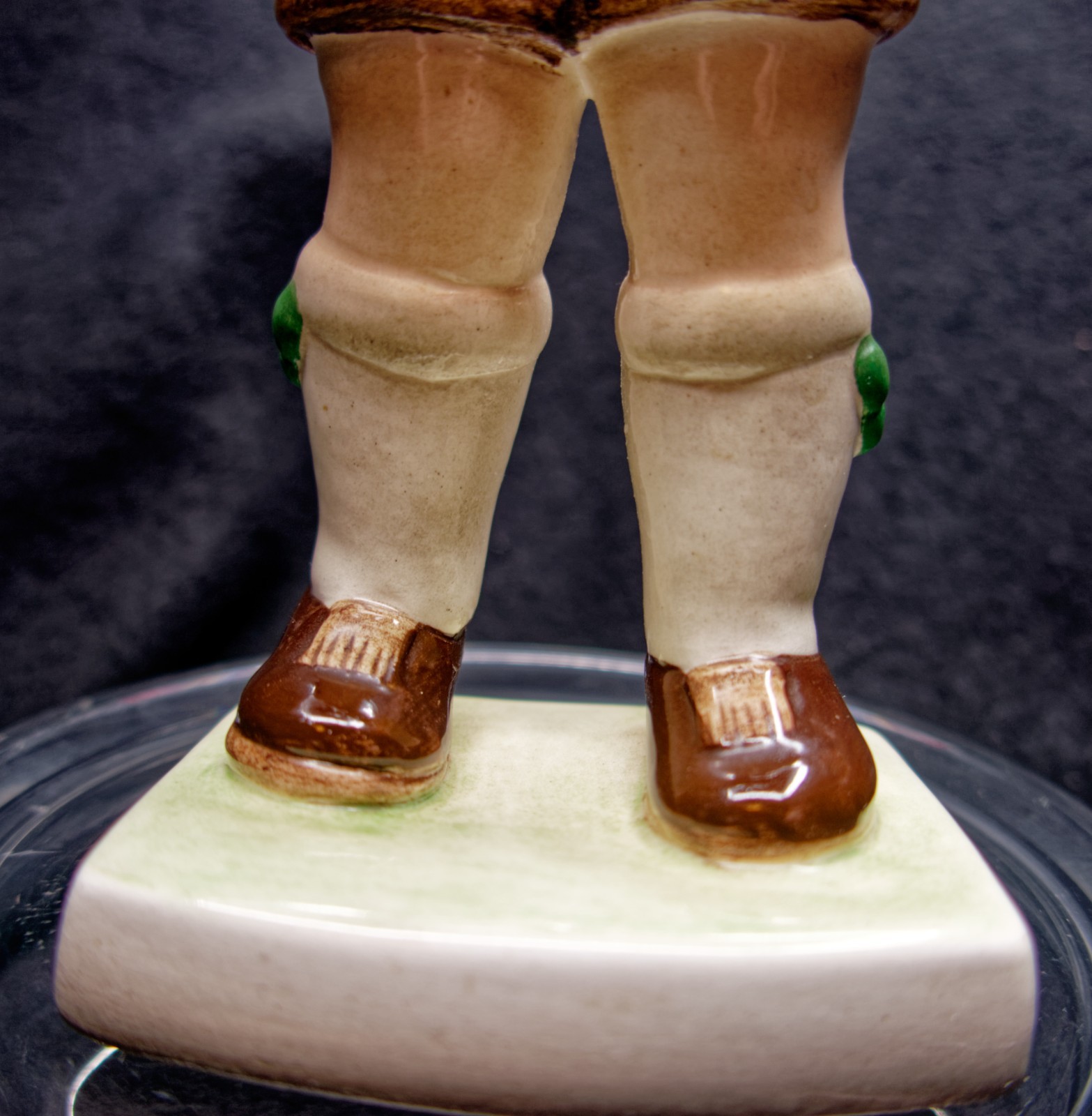Vintage Goldscheider Keramos Austria Alpine Boy & Girl Pottery Figurines Pair