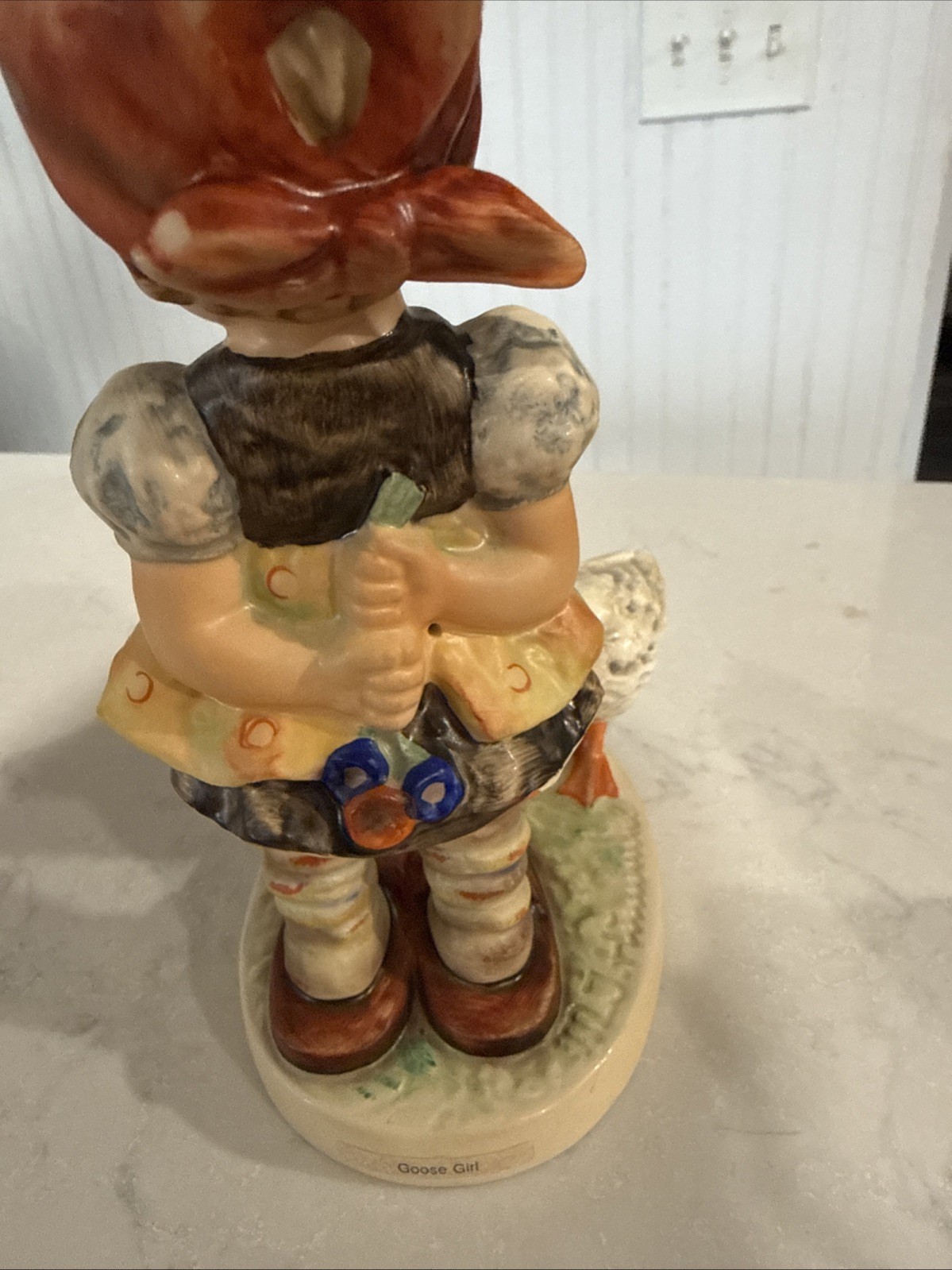 Goebel Hummel Goose Girl Figurine Geese #47/11 Vintage 7 Inches Tall