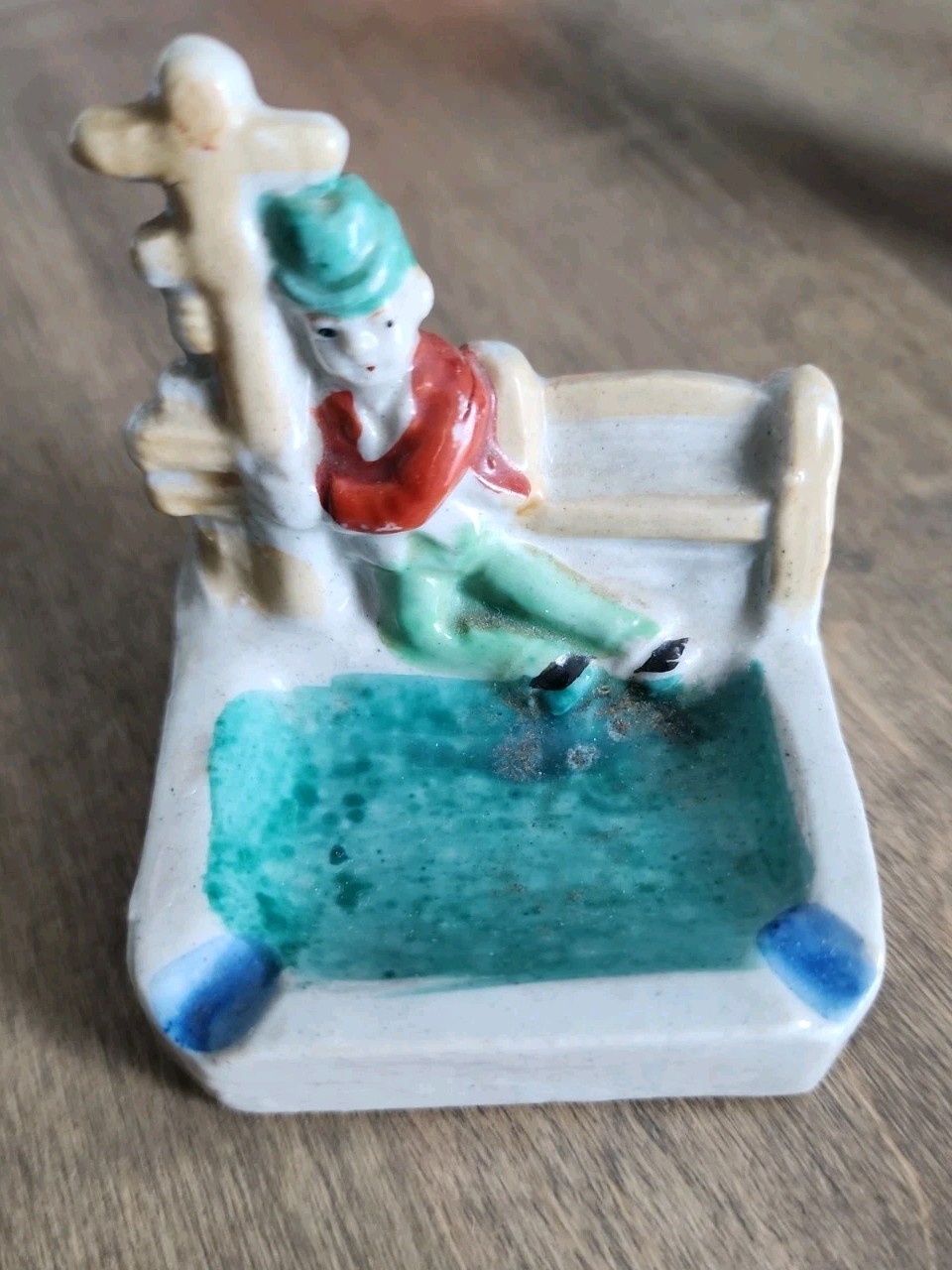 Vintage Porcelain Figures 2 Stamped Japan And 1 Occupied Japan