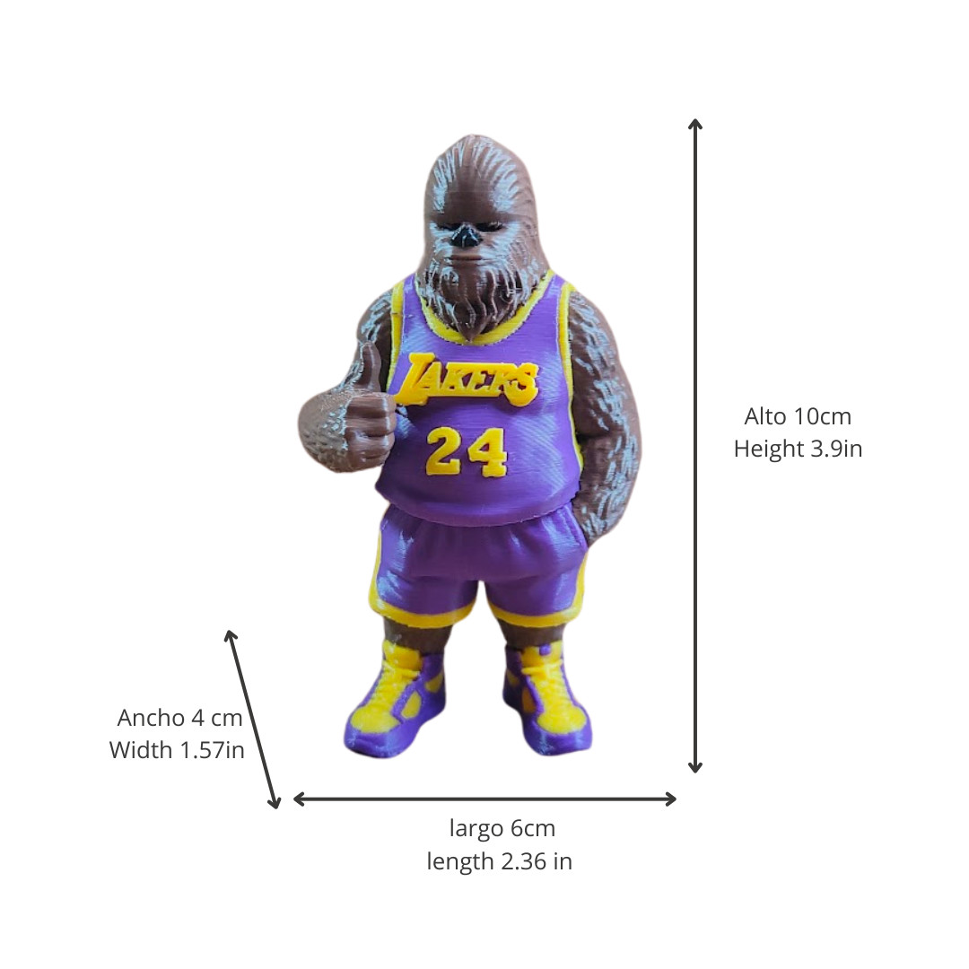 Urban-style fatchewie 1/18 scale full color
