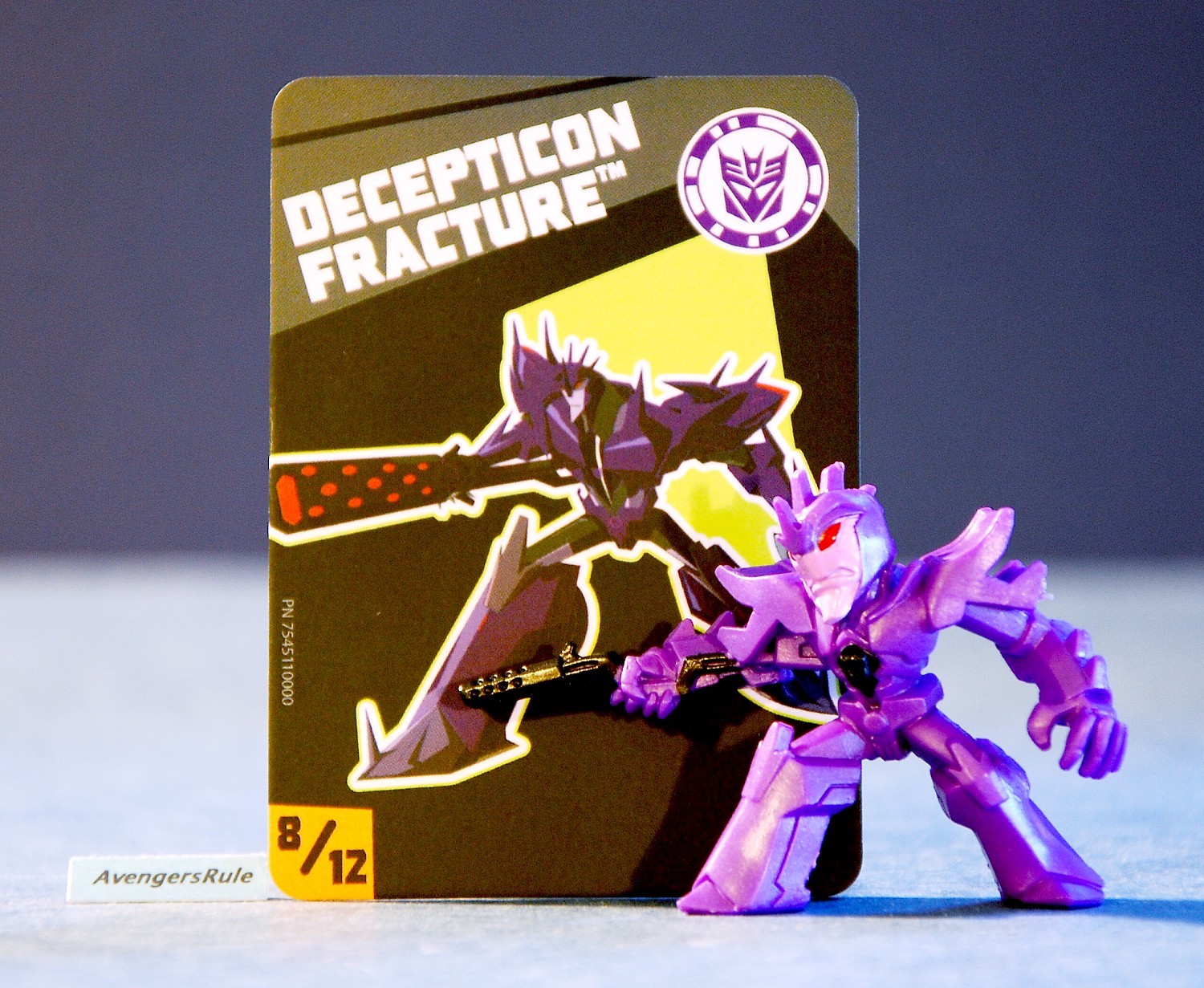 Transformers Tiny Titans Series 4 Robots in Disguise 8/12 Decepticon Fracture